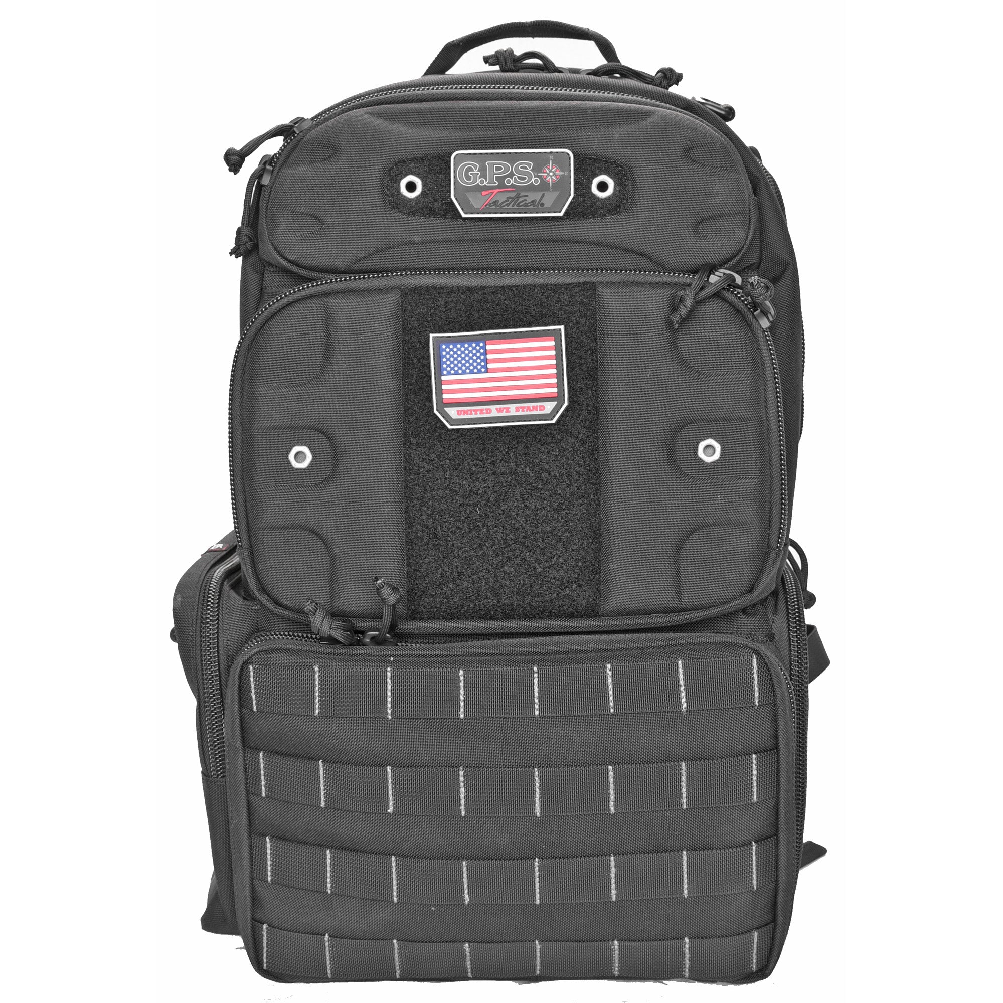 GPS Tactical Range Backpack Tall Black - Model T1913BPB