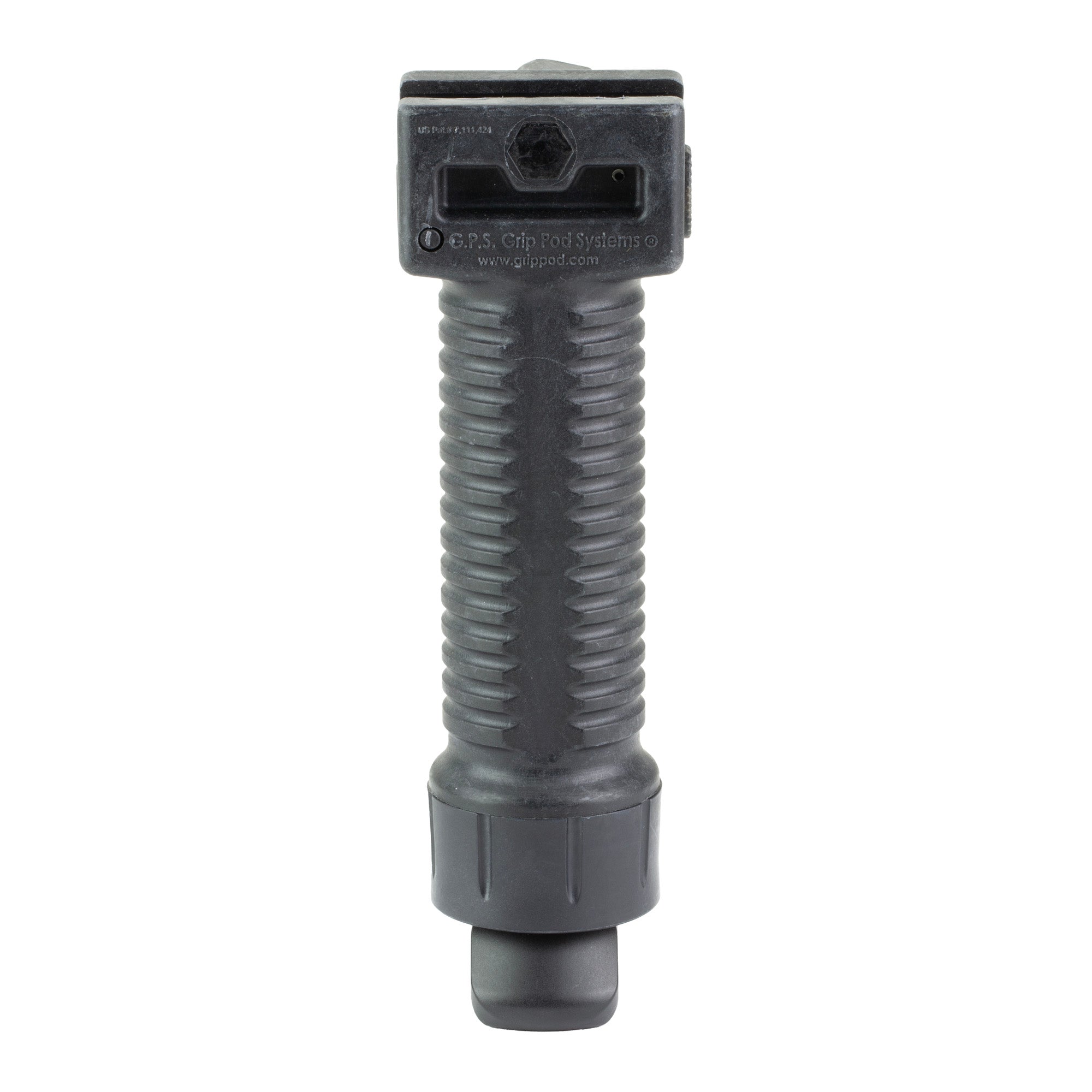 Grip Pod GPS.02 Military Bipod Stand in Black – Lightweight and Durable Polymer Construction