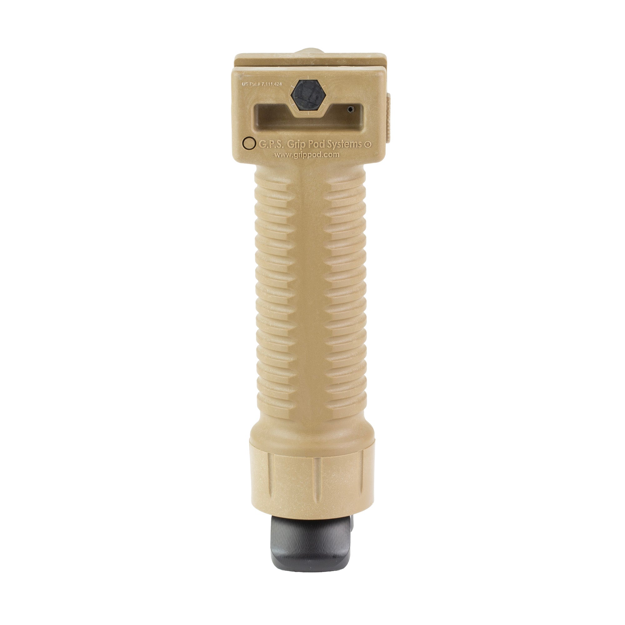 Grip Pod GPS.02 Military-Grade Bipod Stand in Tan for Rifles and Shotguns