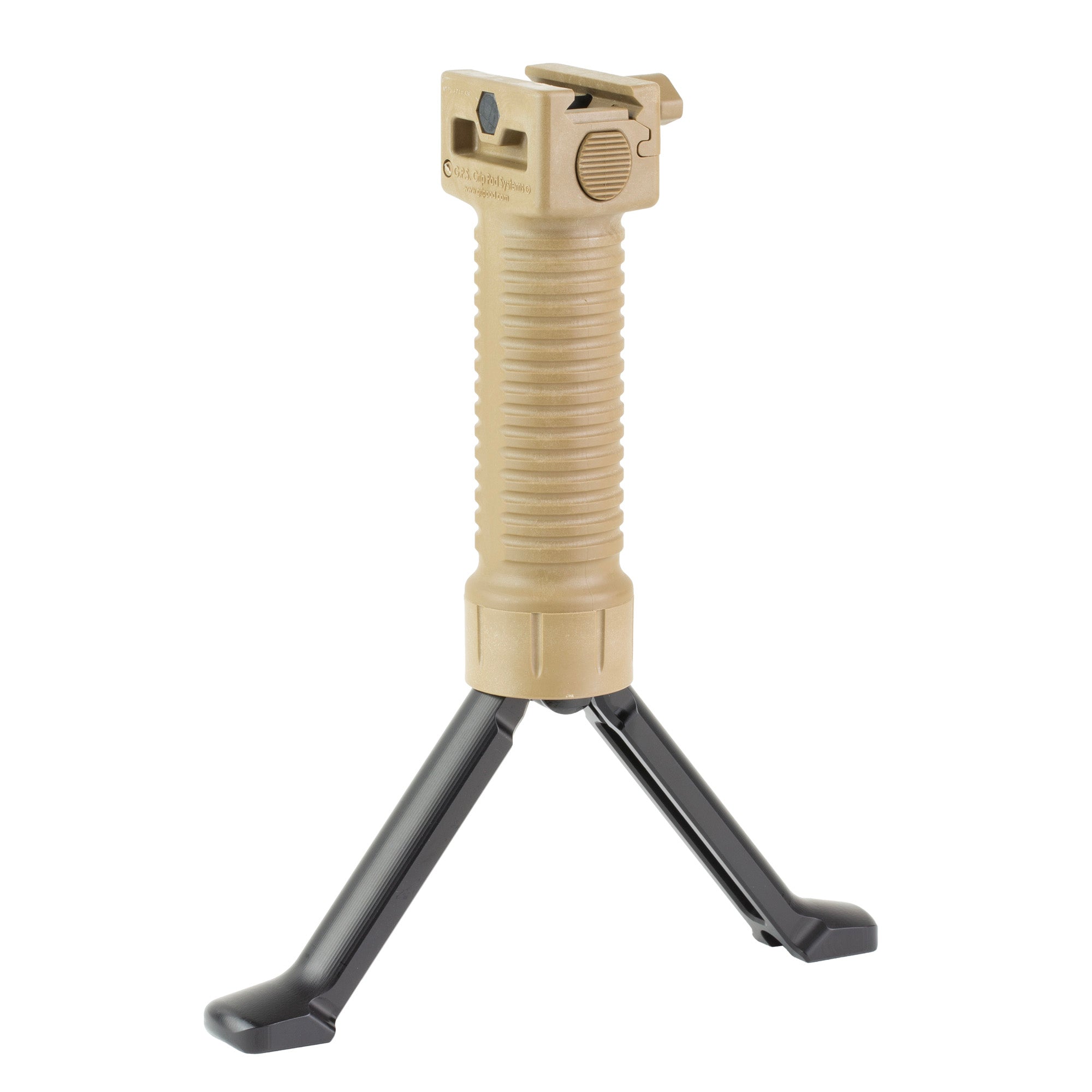 Grip Pod GPS.02 Military-Grade Bipod Stand in Tan for Rifles and Shotguns