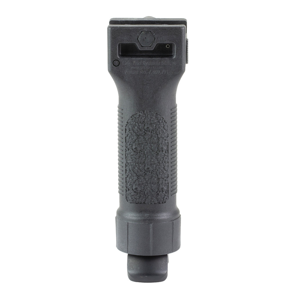 Grip Pod GPS V2 Aluminum Bipod in Black - Enhanced Ergonomic Design