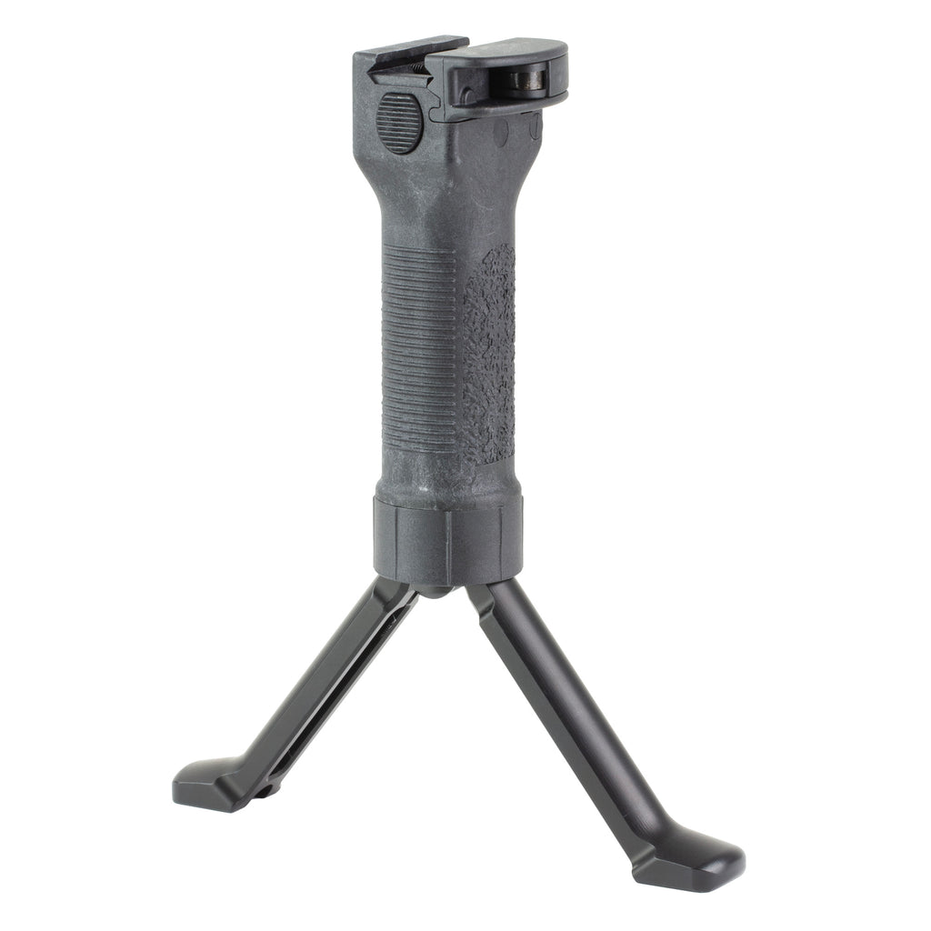 Grip Pod GPS V2 Aluminum Bipod with Cam Lock - Black