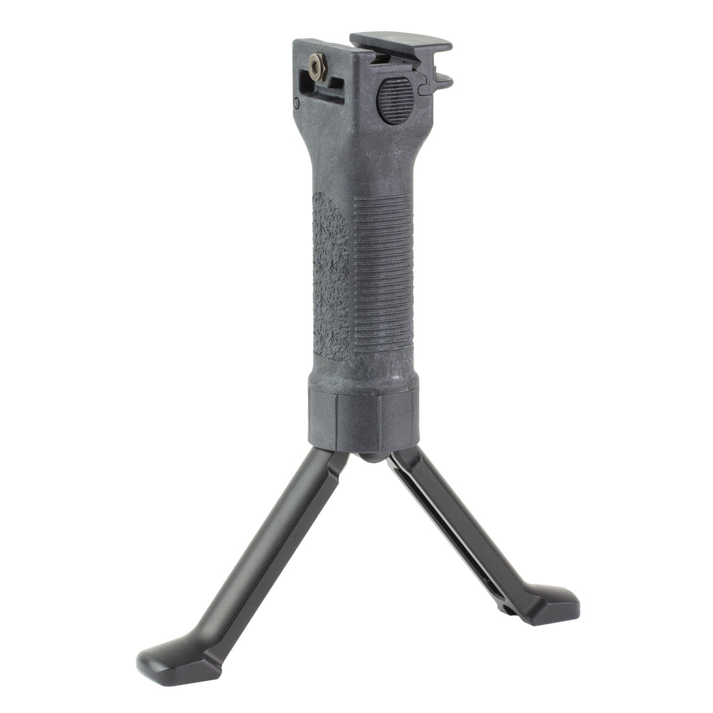 Grip Pod GPS V2 Aluminum Bipod with Cam Lock - Black