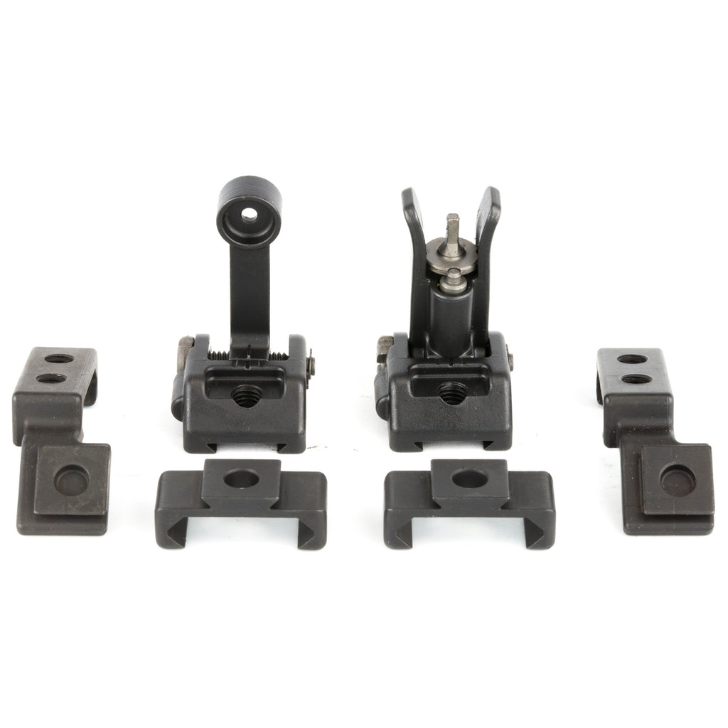 Griffin Armament M2 Sights Deploy Kit – Modular Picatinny Backup Iron Sights with Adjustable Front and Rear Assemblies