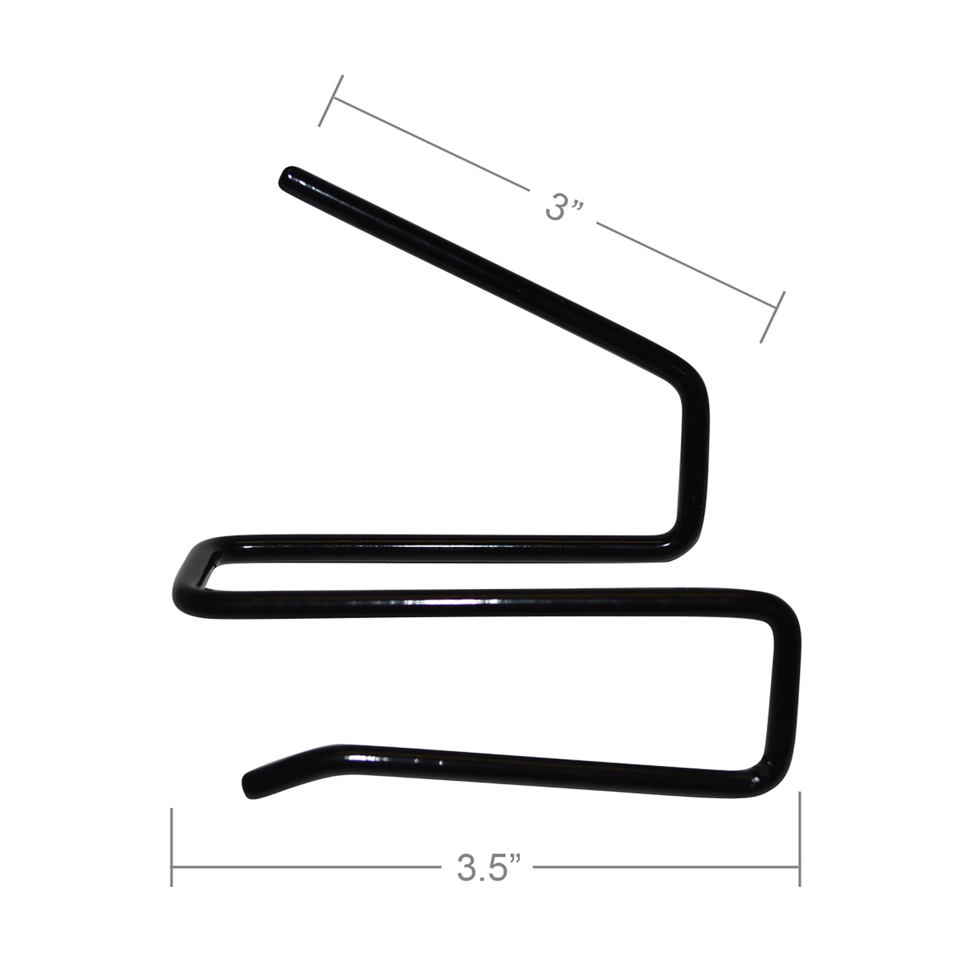 Gun Storage Solutions GSS Back Over Handgun Hangers 2-Pack - Black
