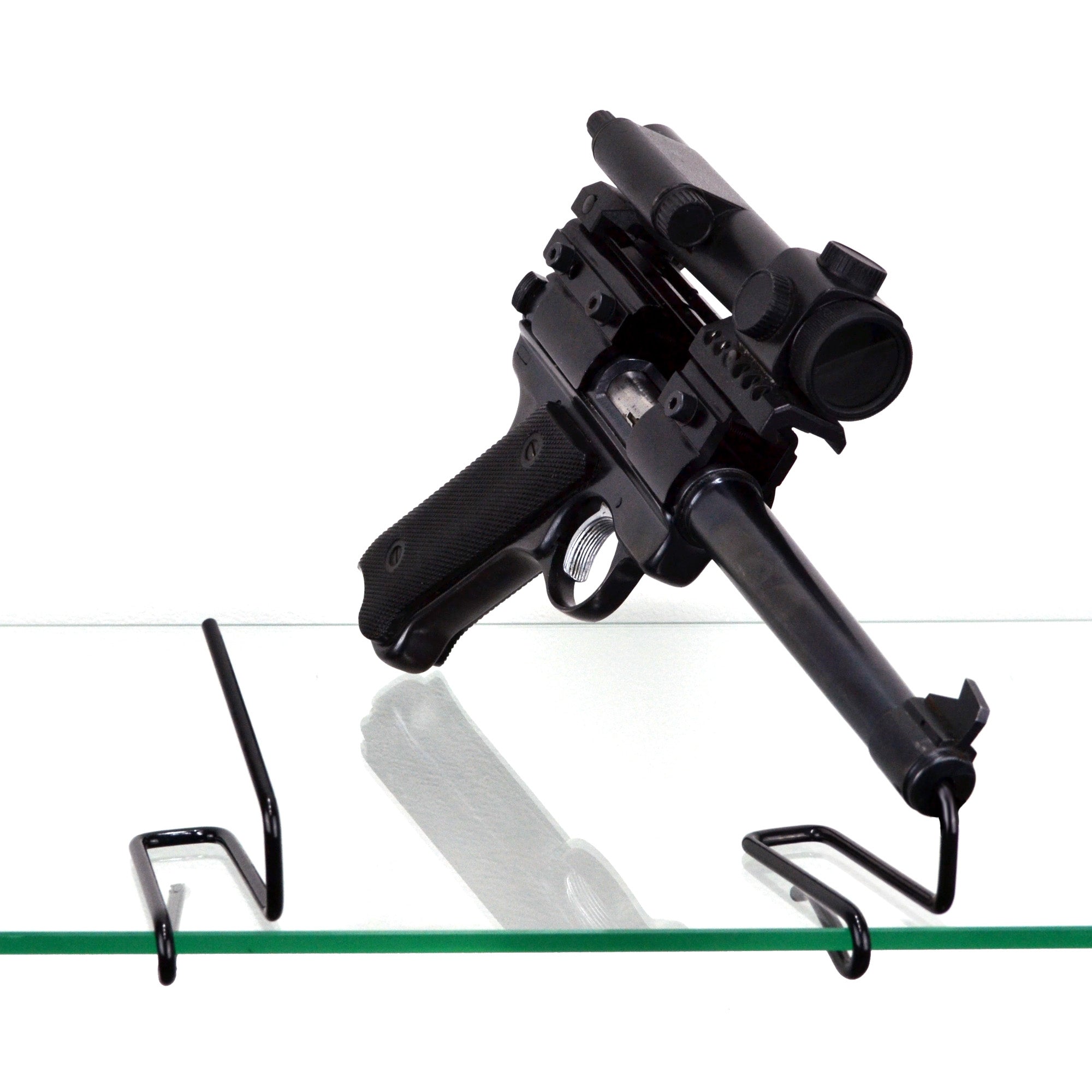 Gun Storage Solutions GSS FKIK10 Handgun Hangers for Safe and Vault Storage, Black