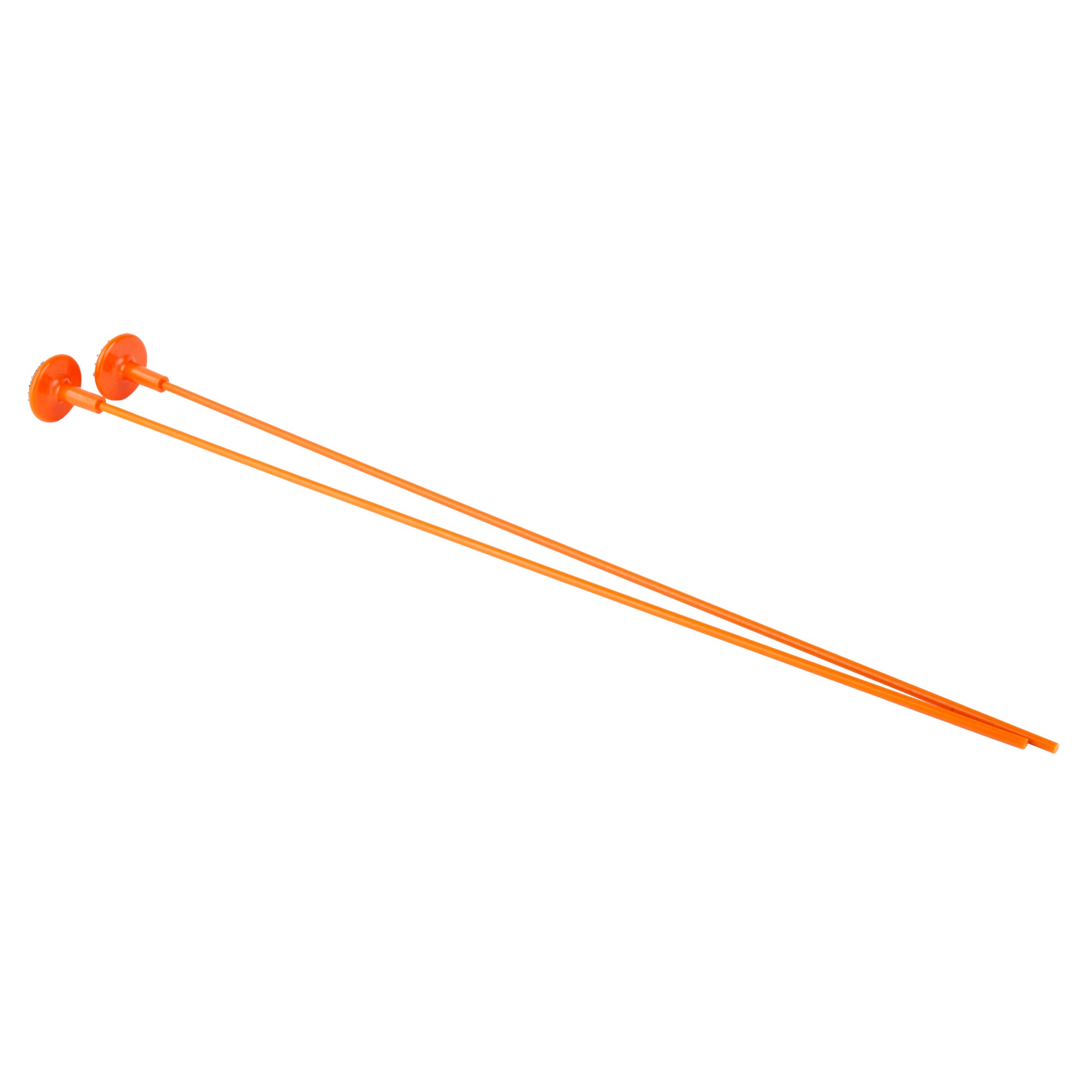 Gun Storage Solutions GSS RIFLE ROD .17 CAL 2-Pack Orange - Space-Saving Long Gun Organizer