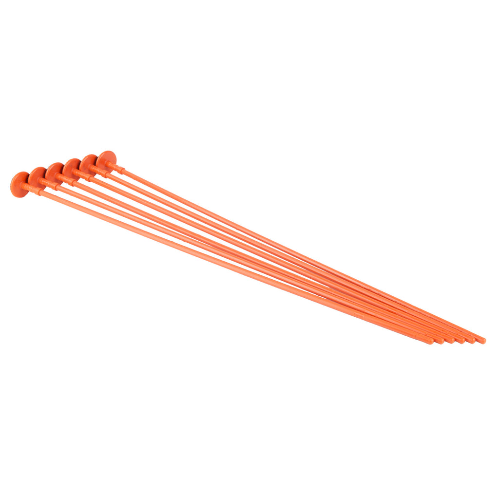 Gun Storage Solutions GSS RIFLE ROD .22 Caliber 6-Pack in Orange – Space-Saving Long Gun Organizer