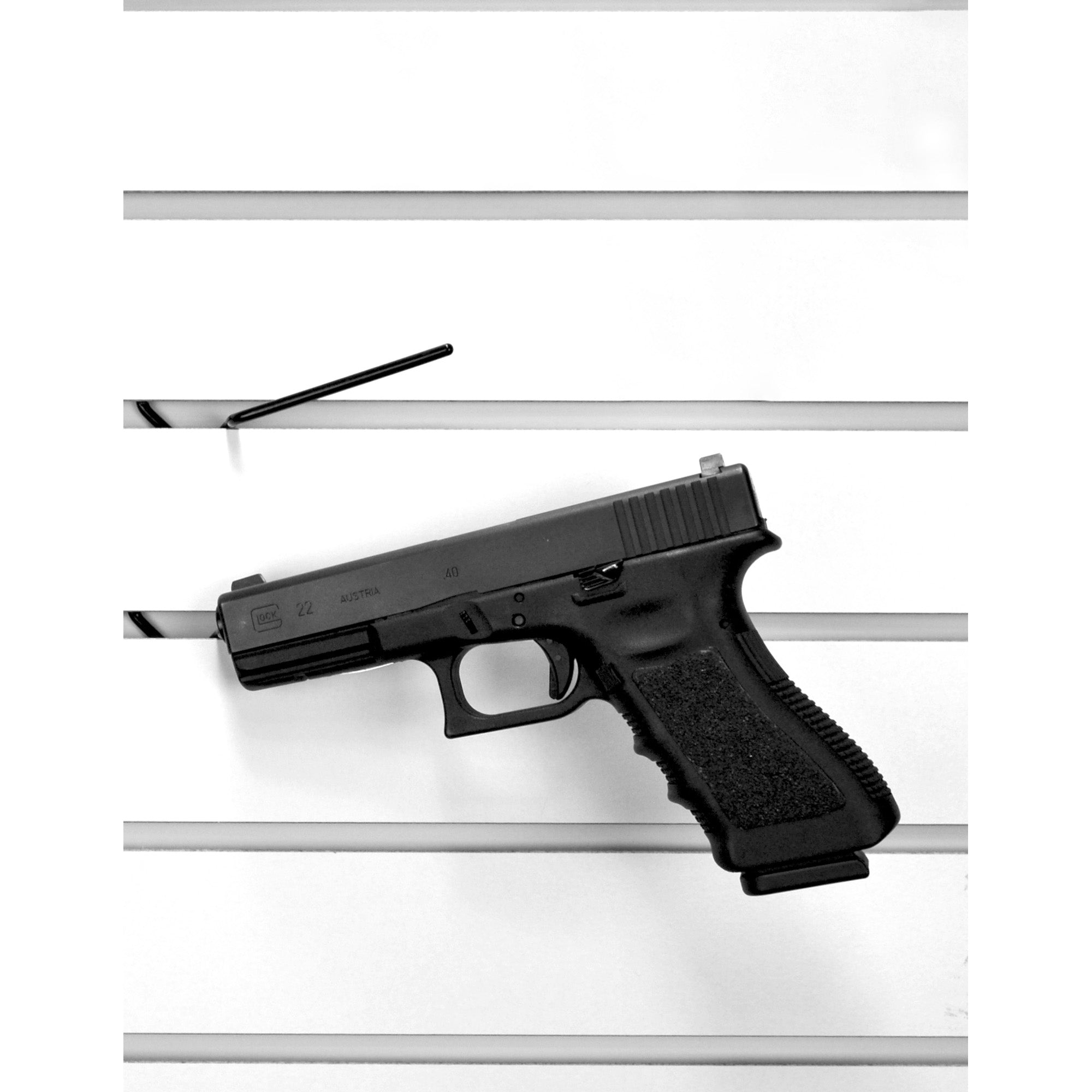 Gun Storage Solutions GSS SLATWALL SNIPERS 10PK Handgun Hangers in Black