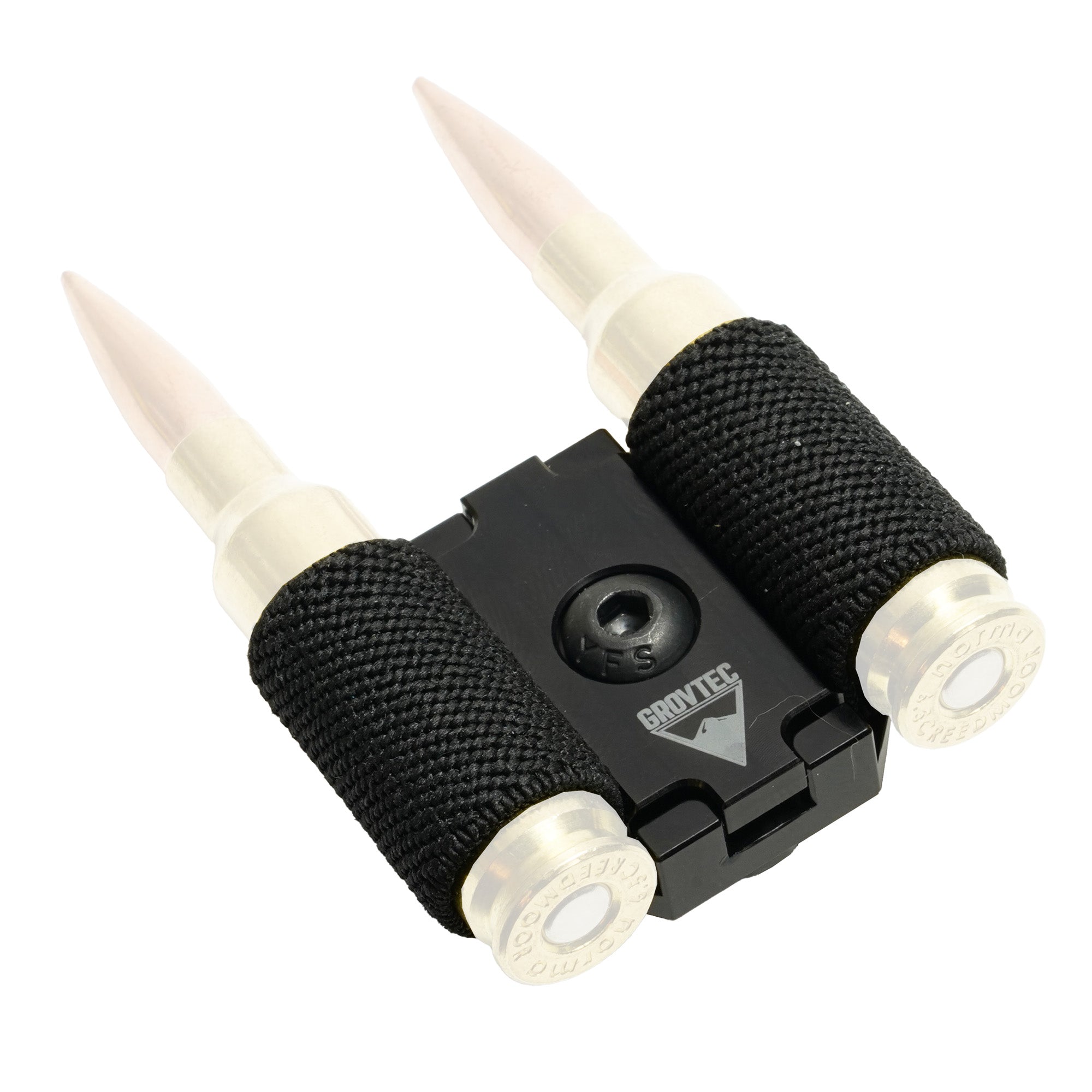 GrovTec 2 Round Ammo Holder M-LOK - Black, Rugged Firearm Accessory