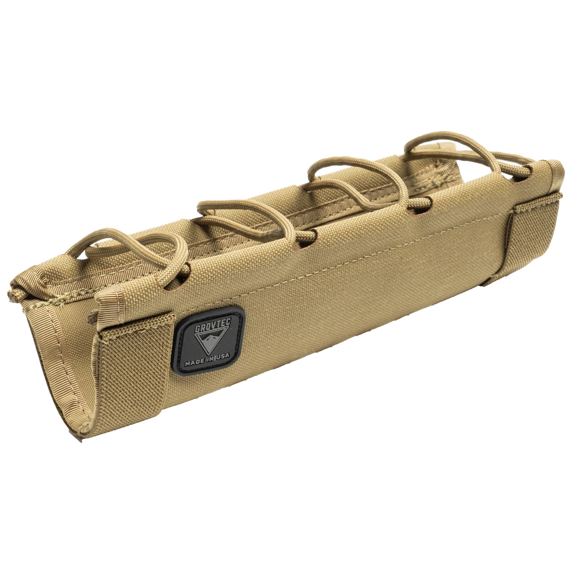 GrovTec Rail Wrap in Coyote for Enhanced Firearm Handling - Model GTAC368