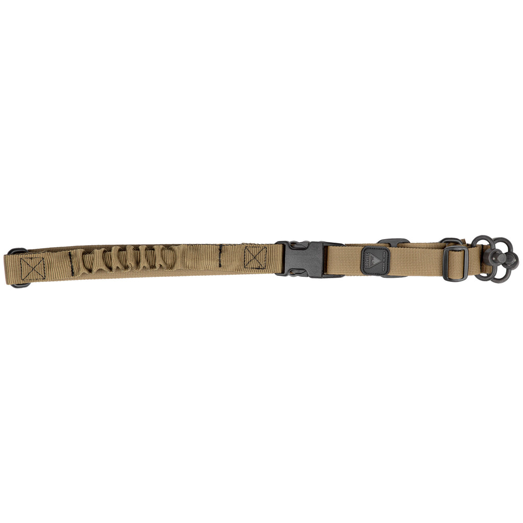 GrovTec QS 2-Point Sentry Sling in Coyote – Adjustable Quick-Release Tactical Rifle Sling