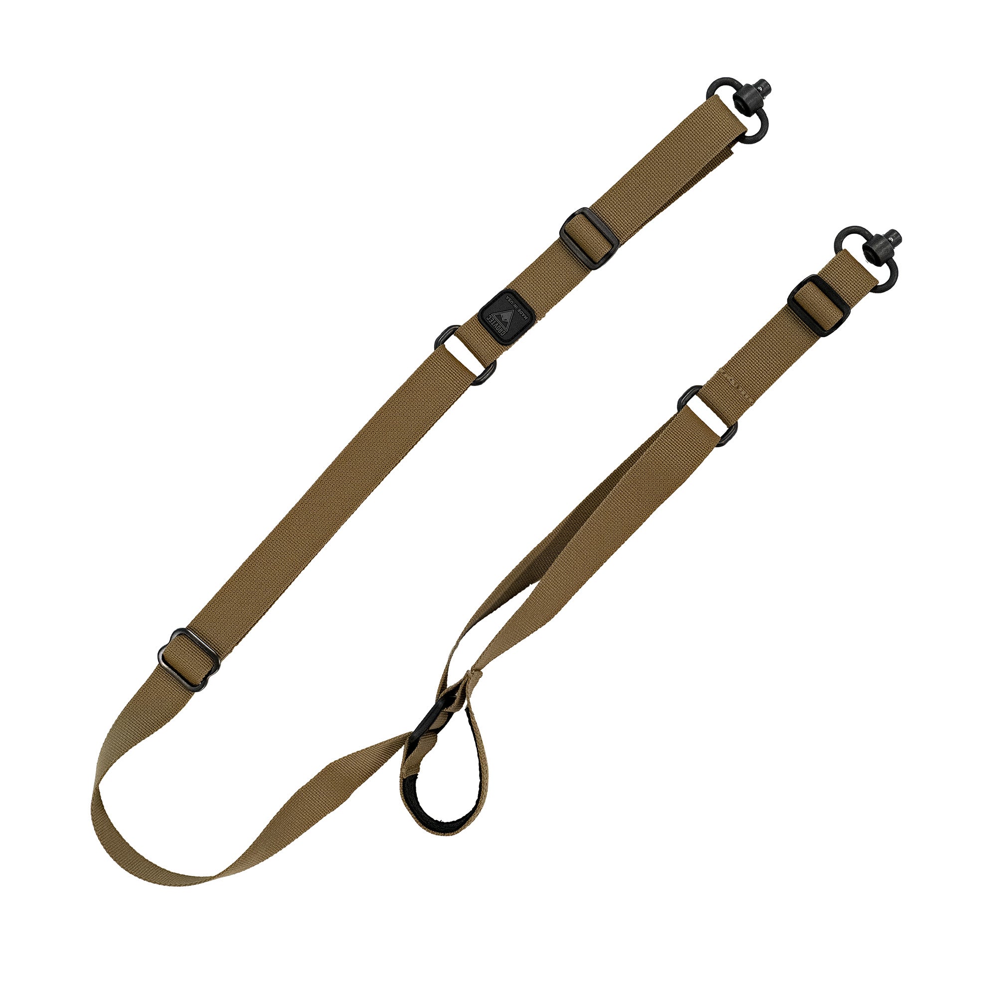 GrovTec GTSL135 2-Point Sabre Sling with Swivels in Coyote