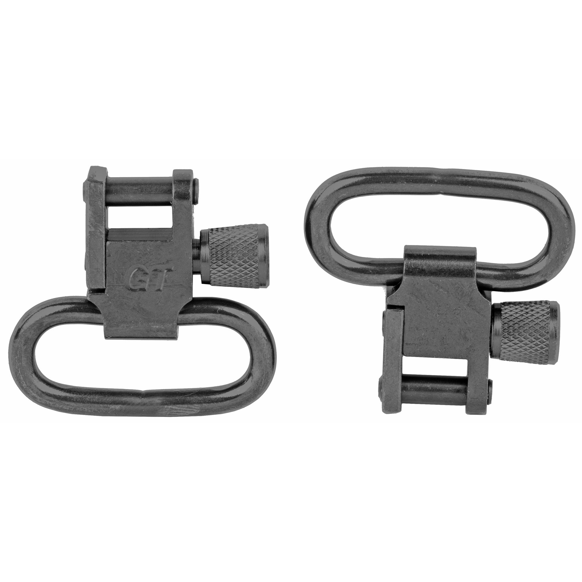 GrovTec GTSW01 Locking Swivels – Black, All-Steel Construction with Ergonomic Free-Spin Sleeve