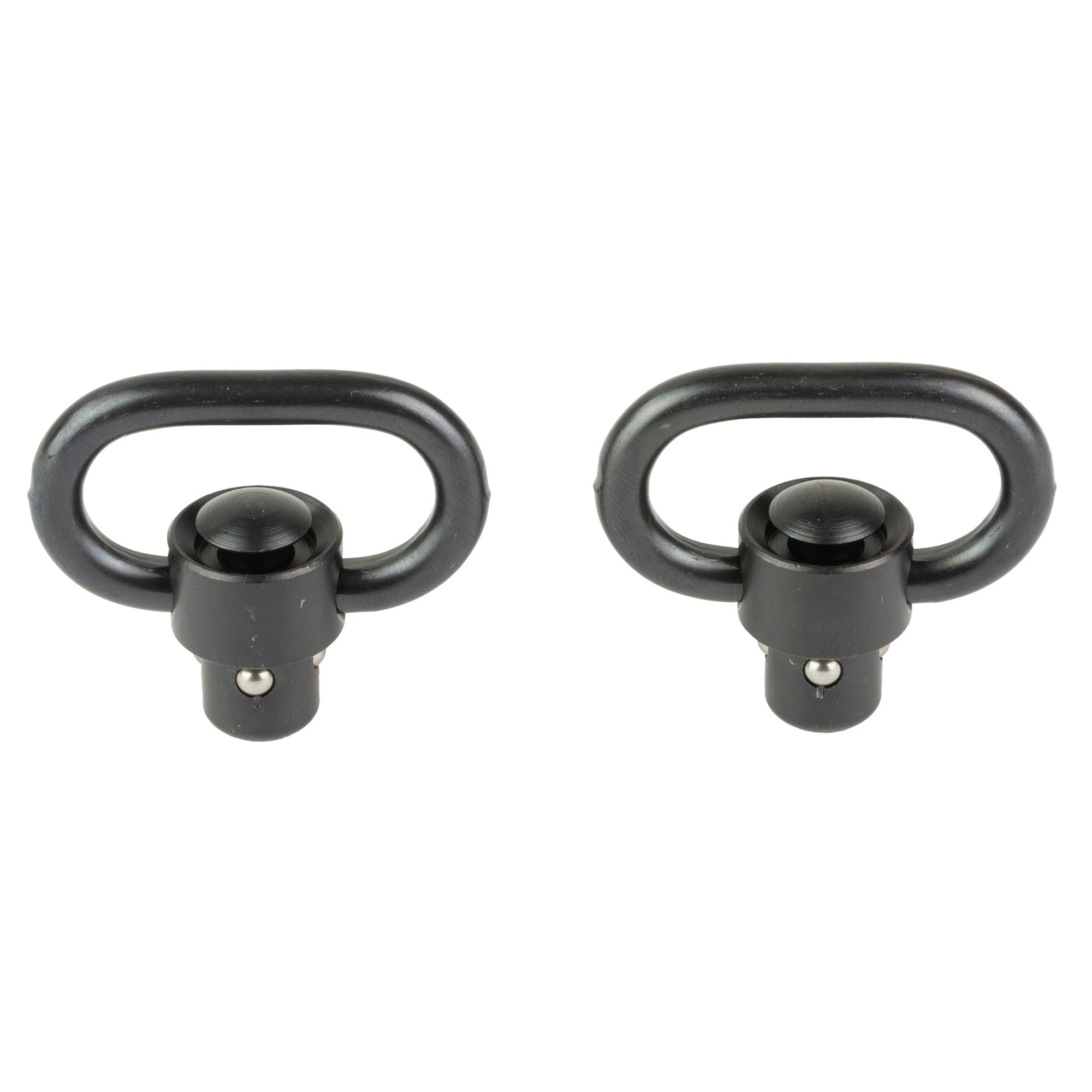 GrovTec Heavy Duty Push Button Swivel with Matte Black Nitride Finish - Model GTSW105