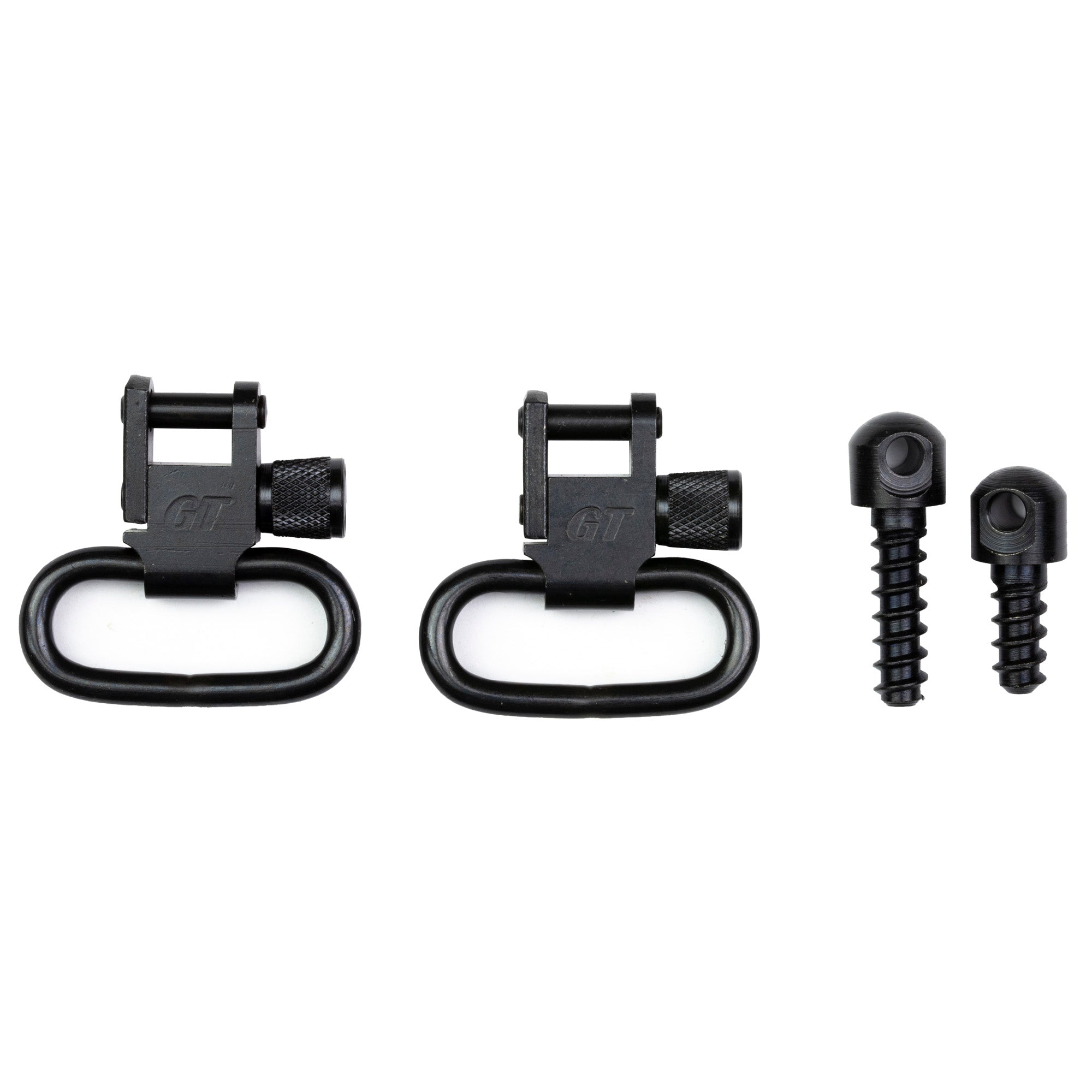 GrovTec Locking Swivel Set GTSW23 for Rifle Sling Mounting in Black