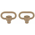 GrovTec Heavy Duty PB Swivels in Flat Dark Earth, Part GTSW253