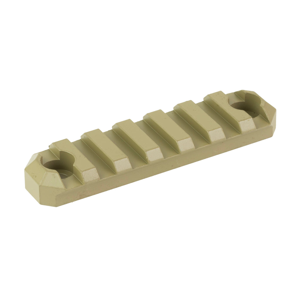 GrovTec GTSW366 M-LOK 7-Slot Rail in Coyote Brown