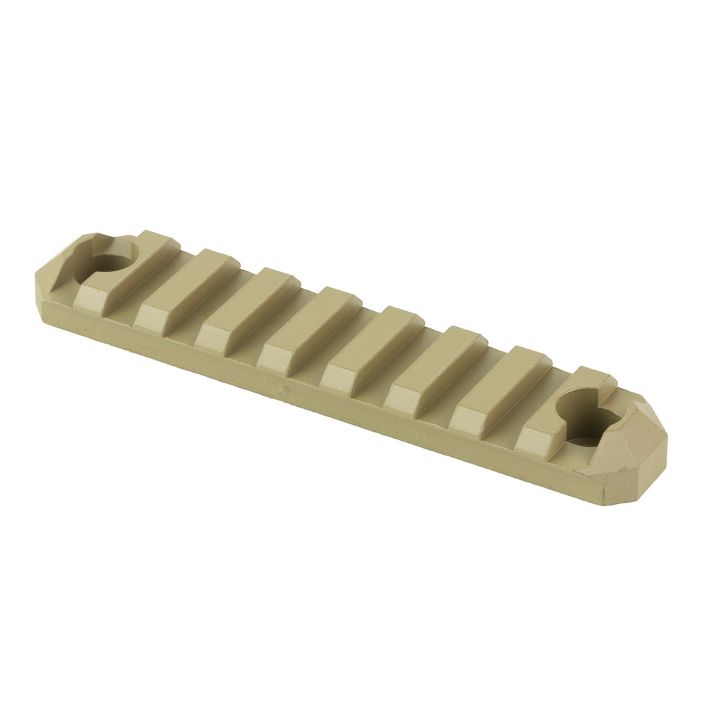 GrovTec MLOK Rail with 9 Slots in Coyote Brown (Part #GTSW367)