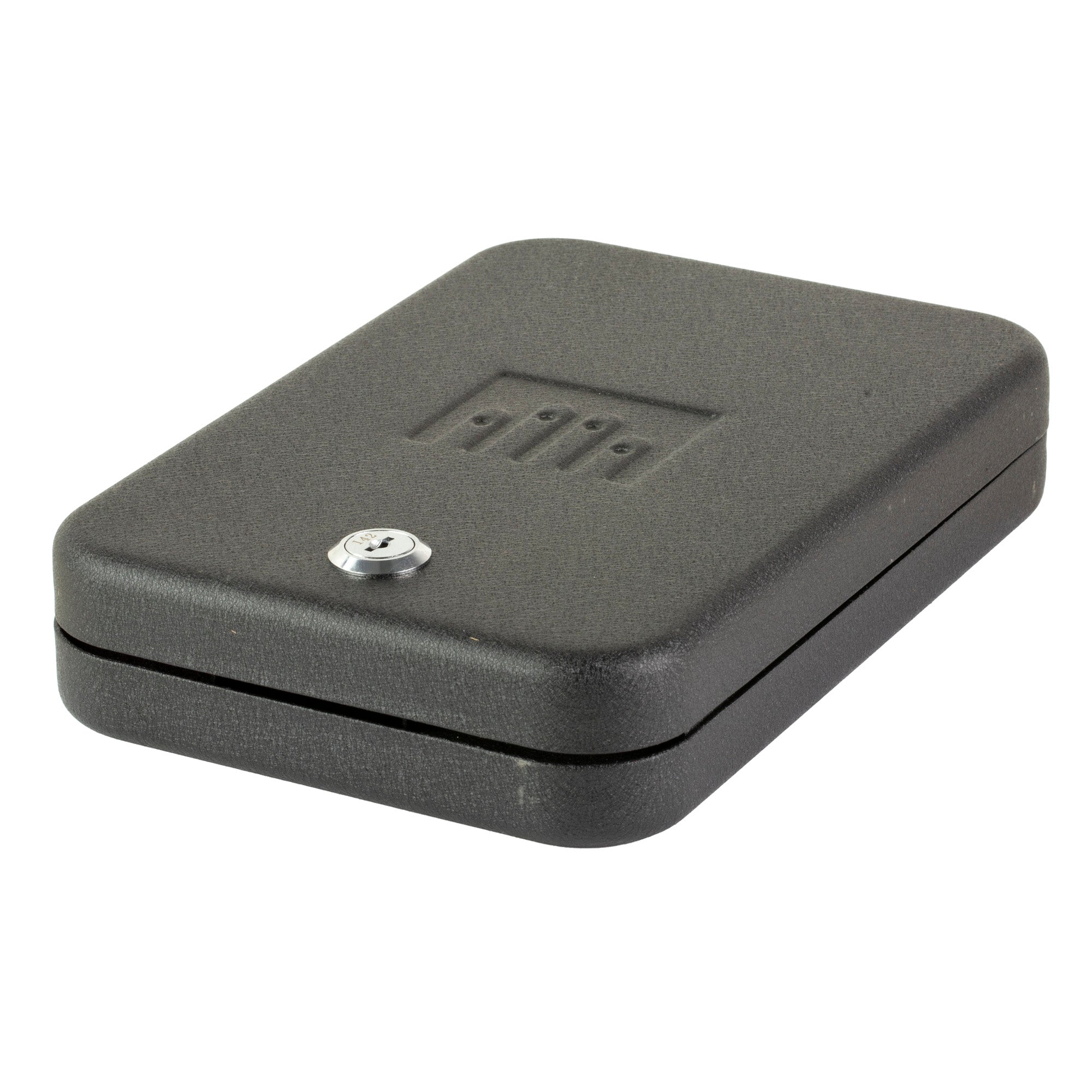 GunVault NanoVault 200 with Cable - Compact Secure Firearm Safe in Black