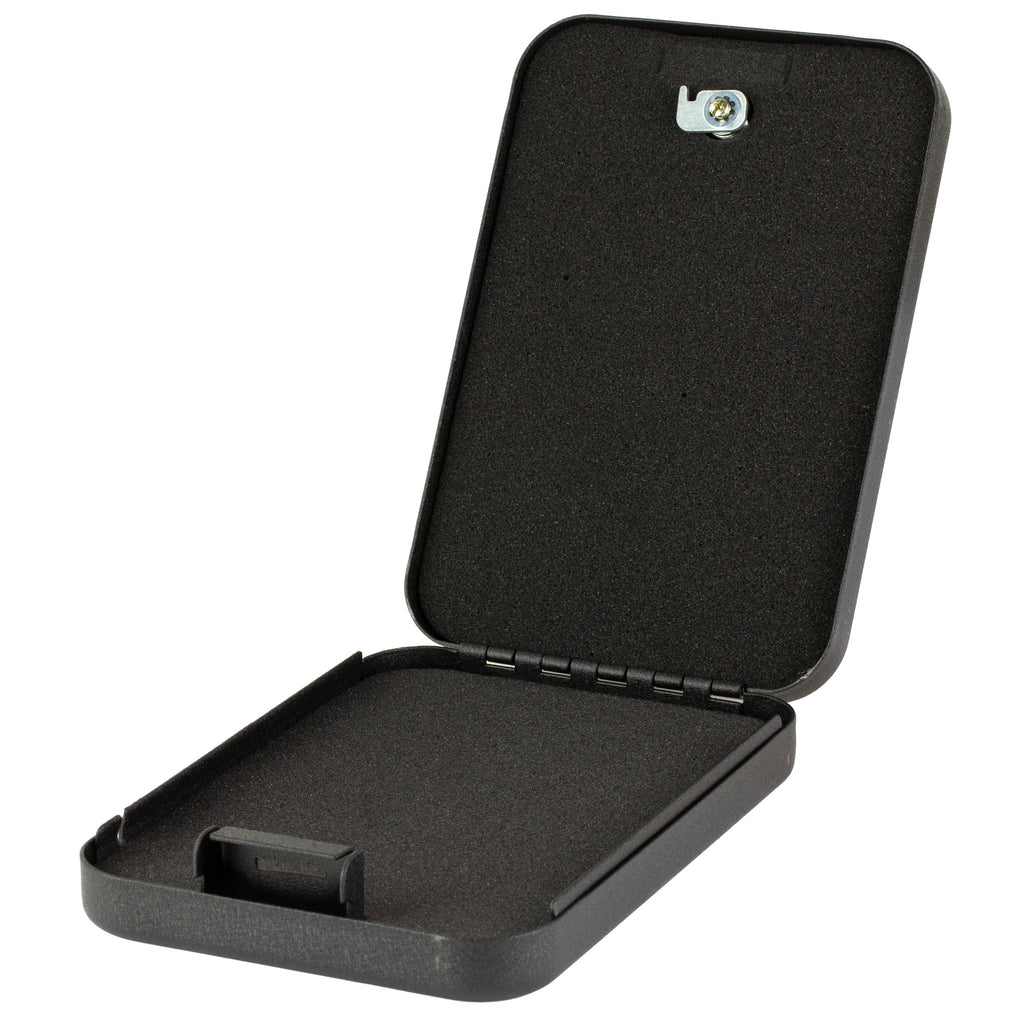 GunVault NanoVault 200 with Cable - Compact Secure Firearm Safe in Black