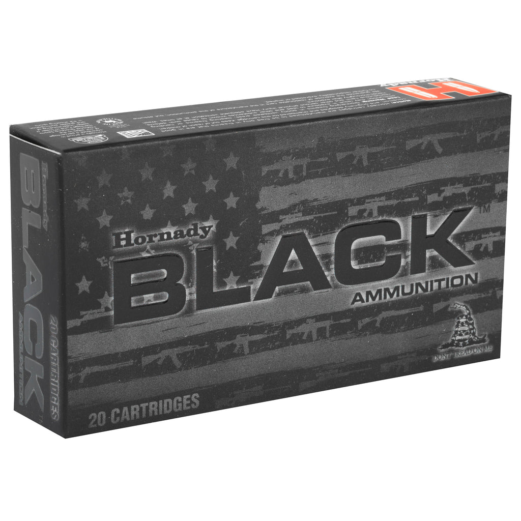 Hornady Black .223 Remington 75-Grain Boat Tail Hollow Point Ammunition (20 Rounds per Box)