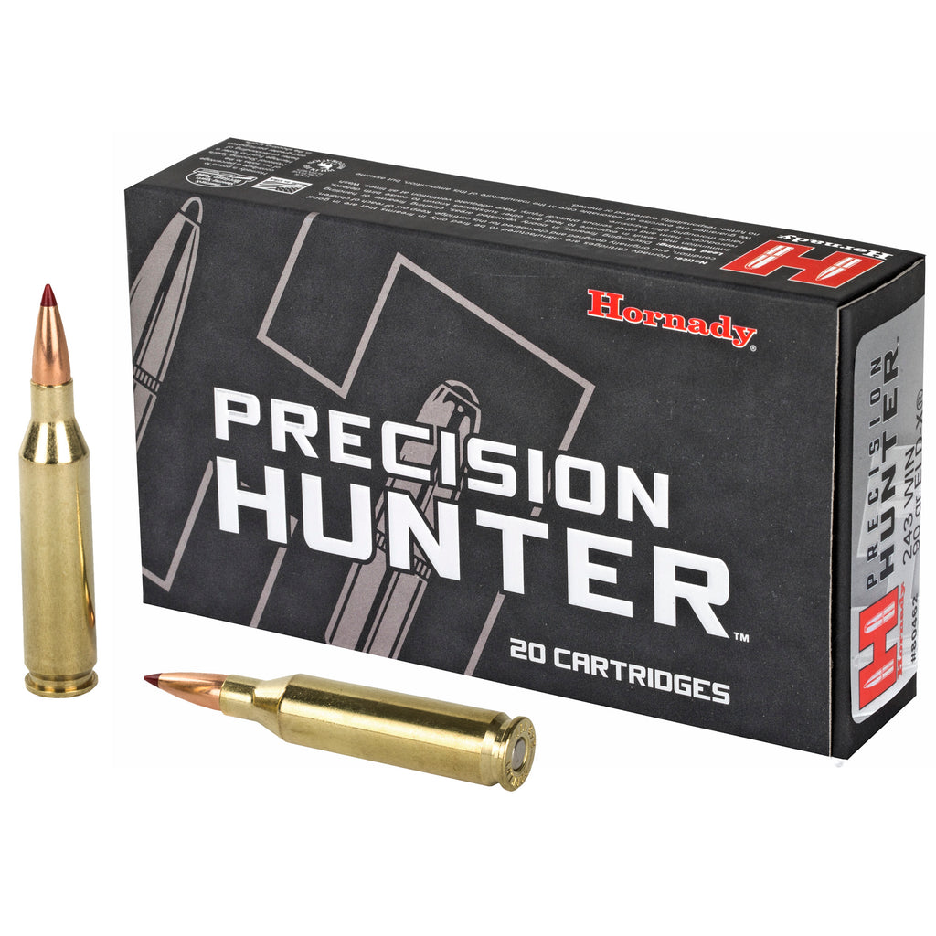 Hornady Precision Hunter 243 Winchester 90 Grain ELD-X Bullet (20/200)