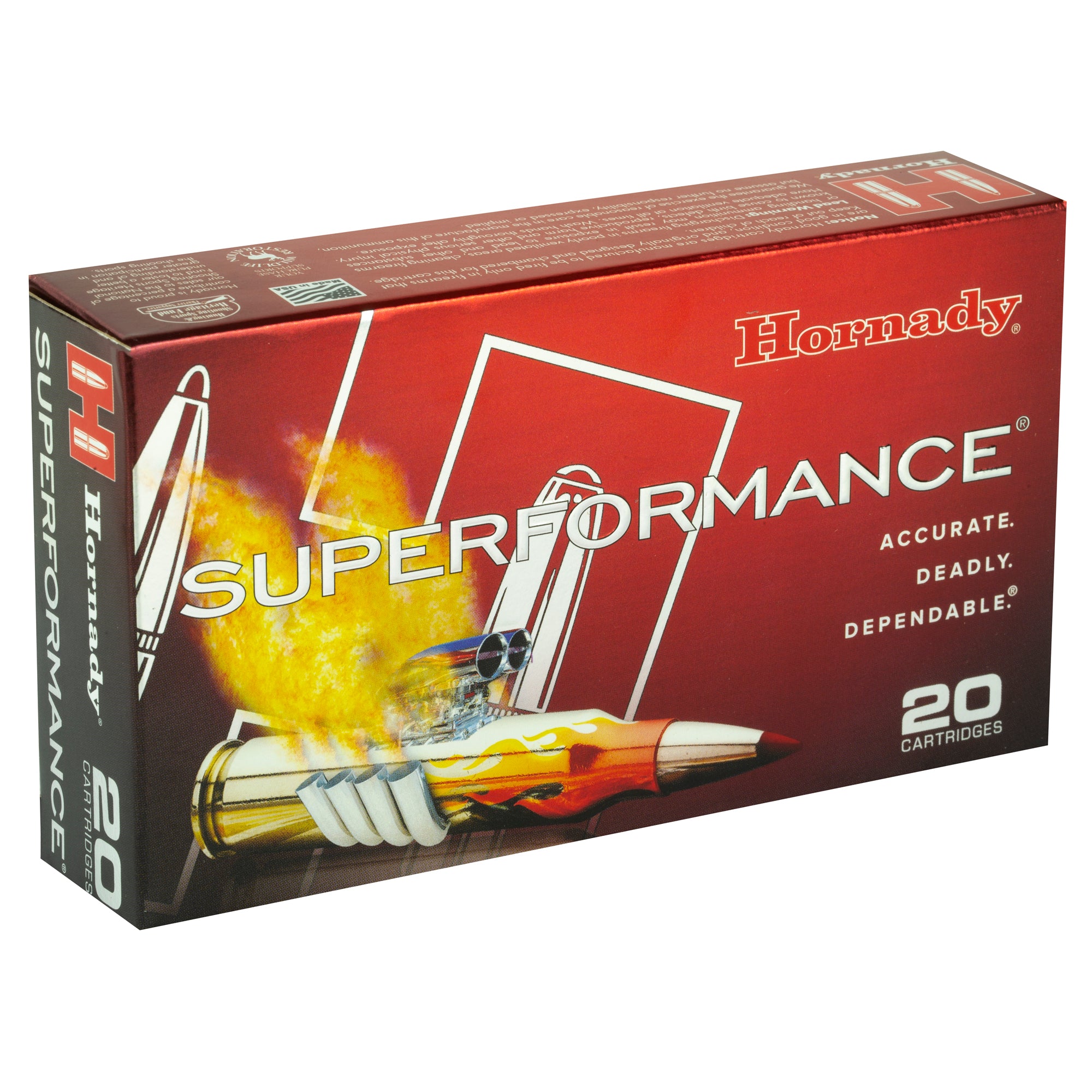 Hornady Superformance SST .243 Winchester 95 Grain Ammunition – High-Performance Rifle Cartridge