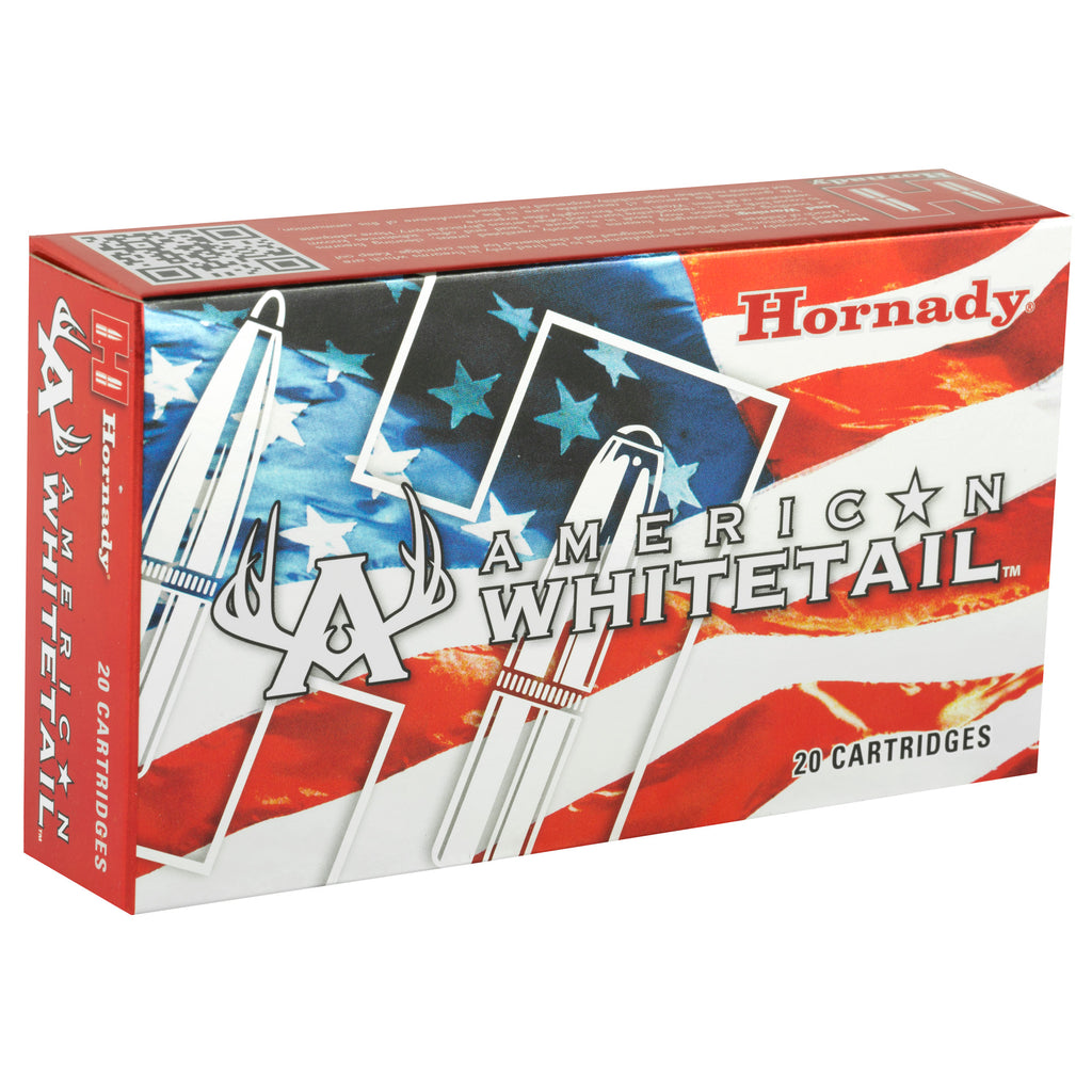 Hornady American Whitetail .243 Winchester 100-Grain InterLock Bullet Ammunition - 20 Rounds