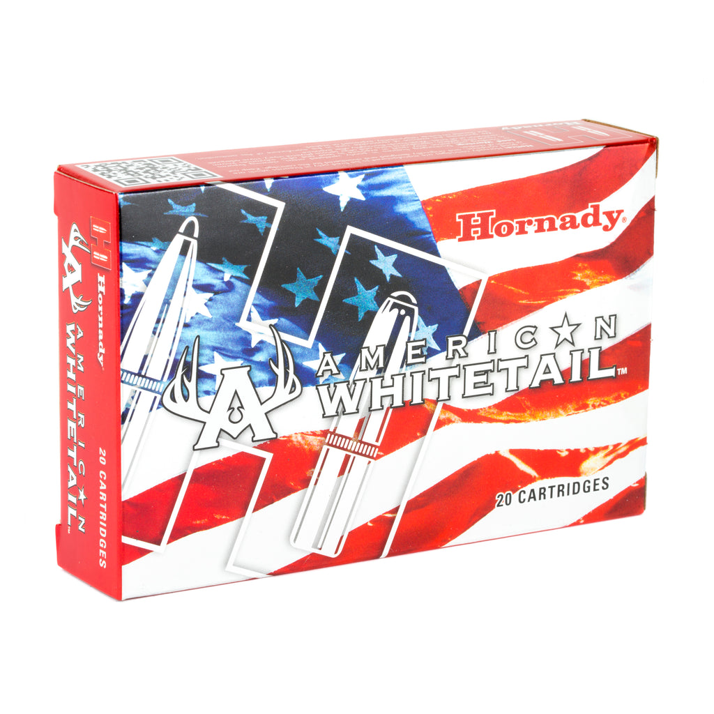 Hornady American Whitetail .270 Winchester 130-Grain InterLock Ammo, 20 Rounds
