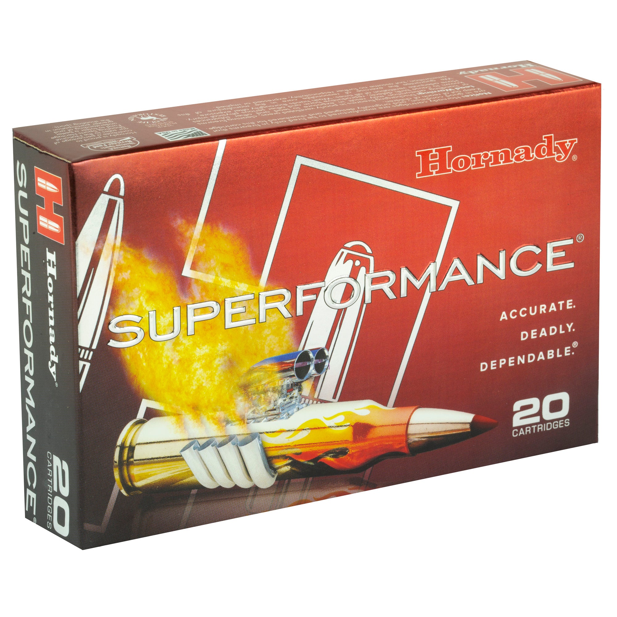 Hornady Superformance 270 Winchester 130-Grain SST Ammunition – High-Speed Performance for Hunting and Precision Shooting
