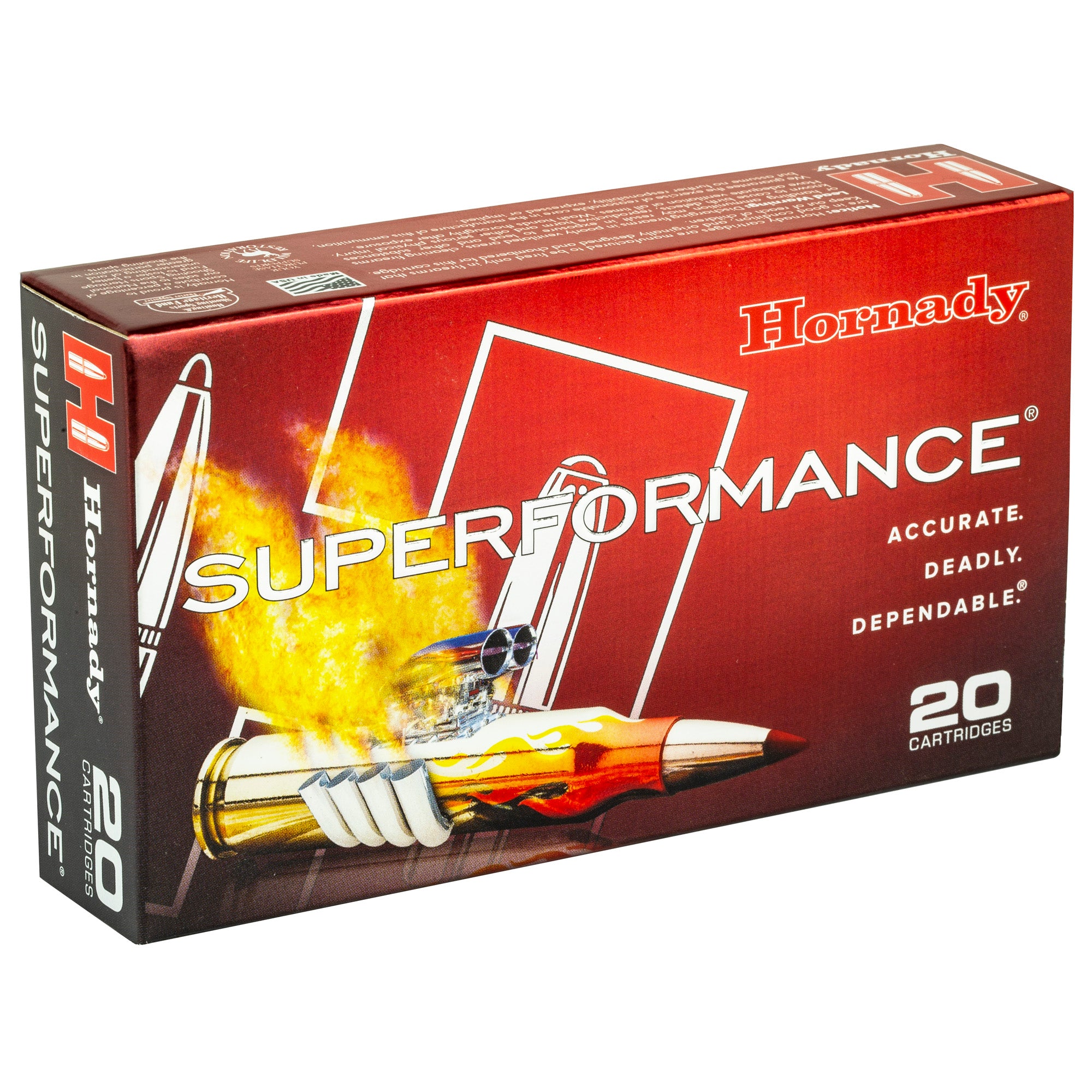 Hornady Superformance 7mm-08 139 Grain SST Rifle Ammunition - Box of 20 Rounds