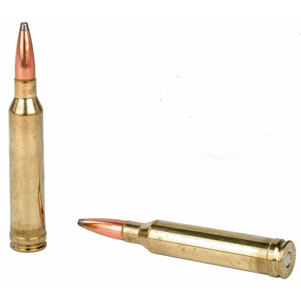 Hornady American Whitetail 7mm Remington Magnum InterLock Ammunition, 154 Grain – 20 Rounds per Box