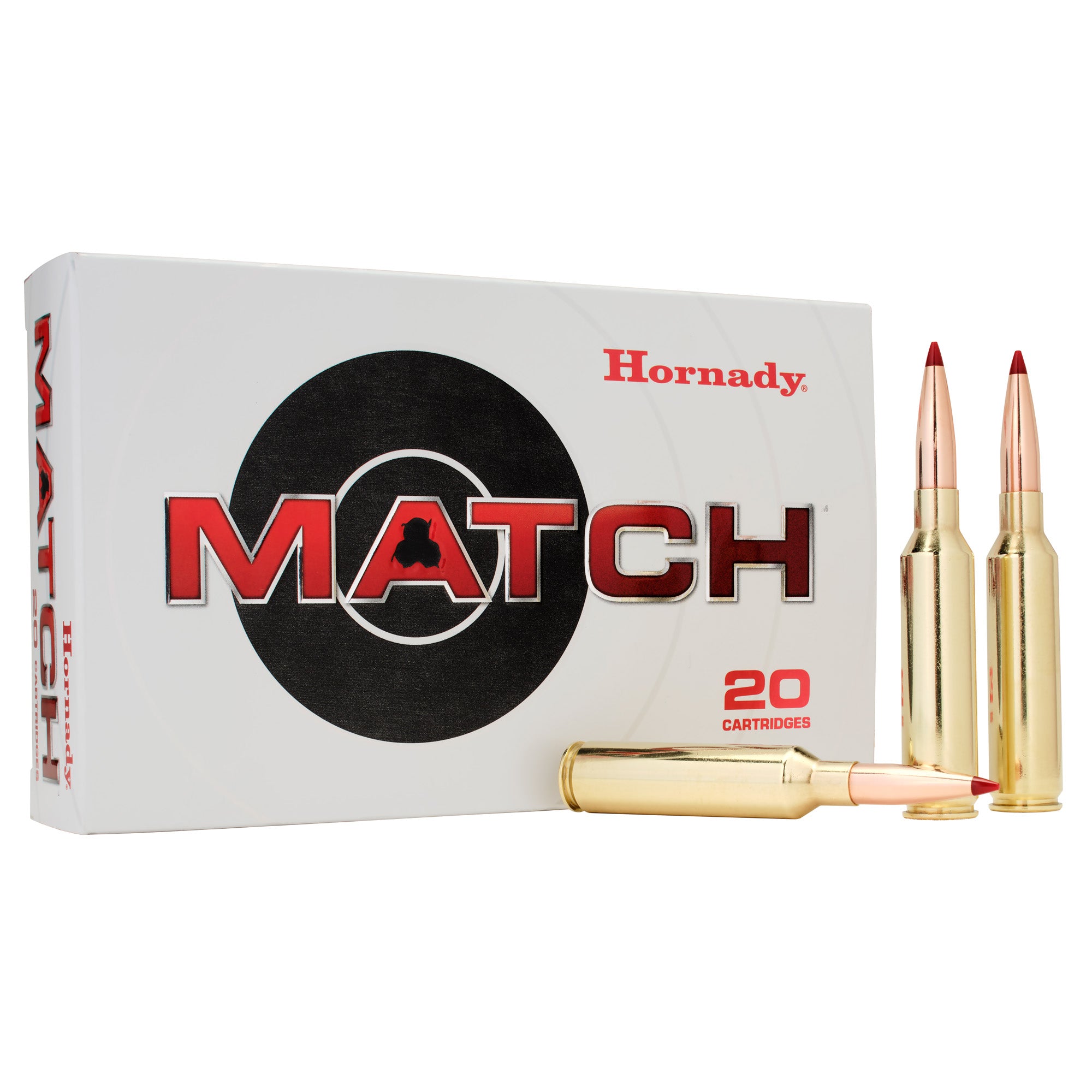 Hornady Match 7mm PRC ELD Match 180-Grain Rifle Ammunition (20 Rounds per Box)
