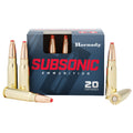 Hornady Subsonic 7.62x39mm 255 Grain Sub-X Ammunition – Reliable Low-Velocity Performance