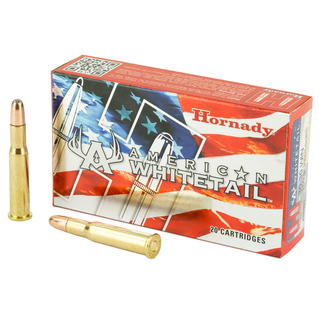 Hornady American Whitetail 30-30 Winchester 150-Grain InterLock Hunting Ammunition (20 Rounds Per Box, 200 Per Case)