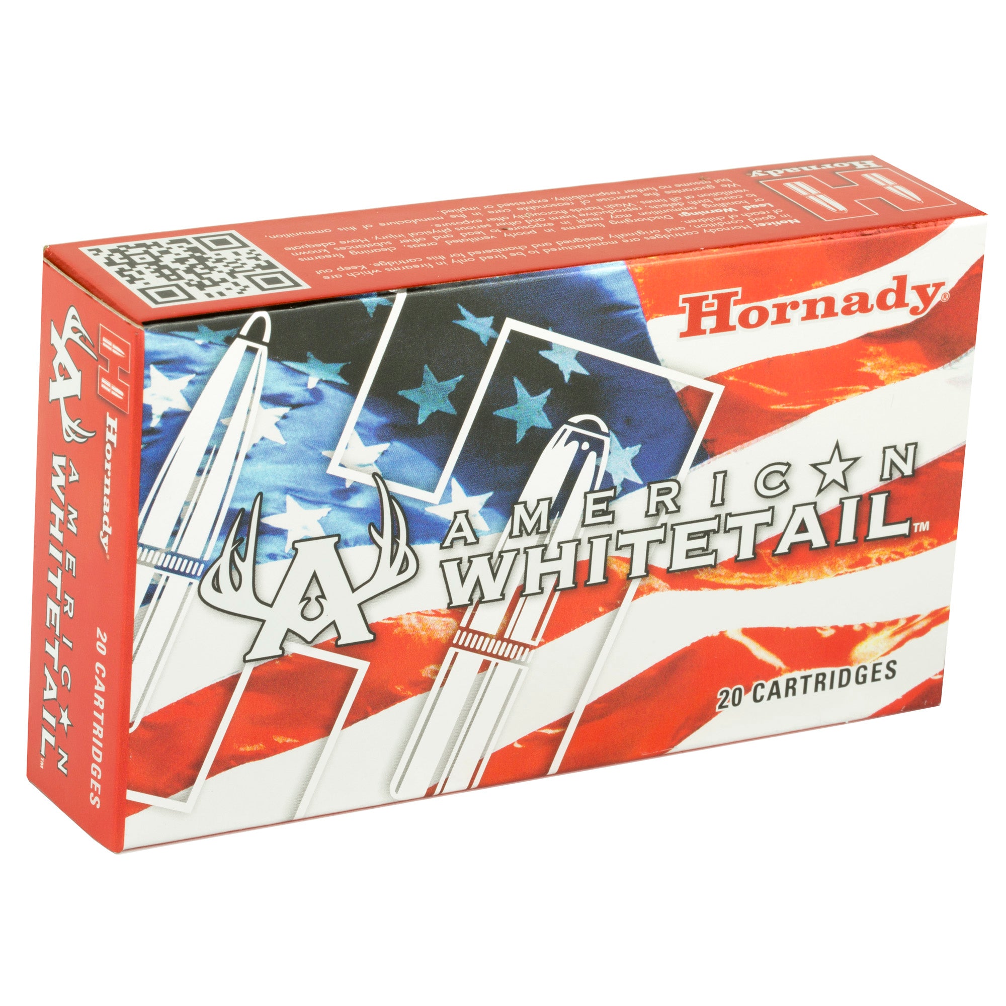 Hornady American Whitetail 30-30 Winchester 150-Grain InterLock Hunting Ammunition (20 Rounds Per Box, 200 Per Case)