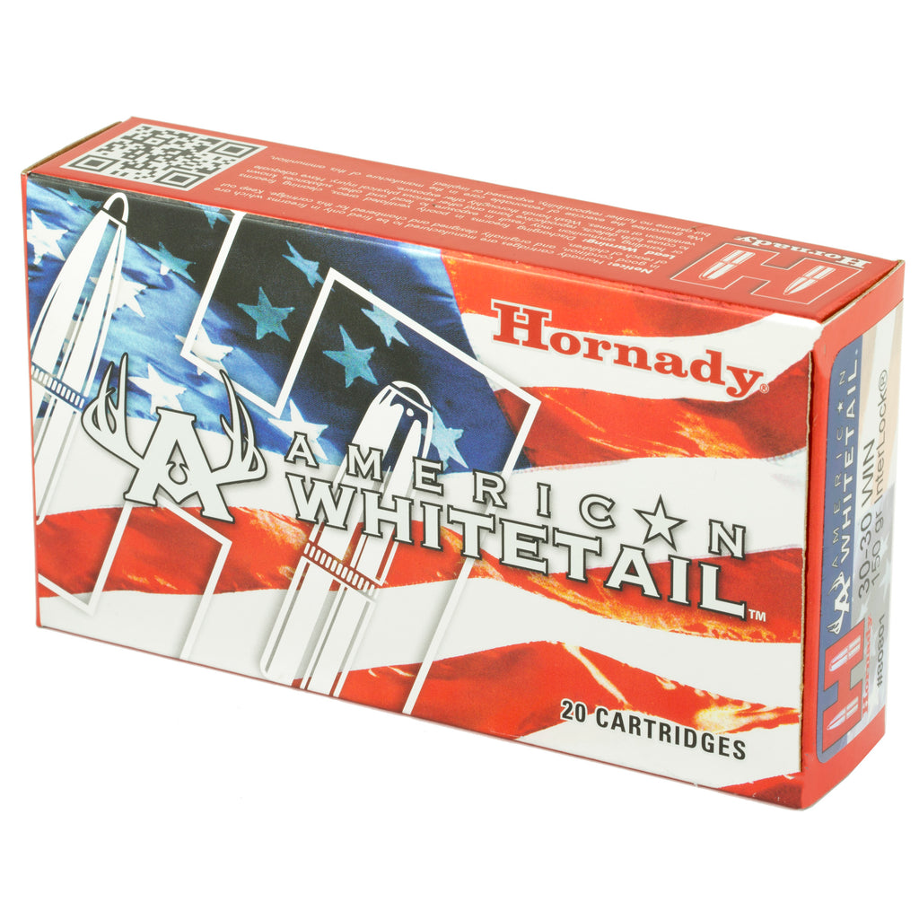 Hornady American Whitetail 30-30 Winchester 150-Grain InterLock Hunting Ammunition (20 Rounds Per Box, 200 Per Case)