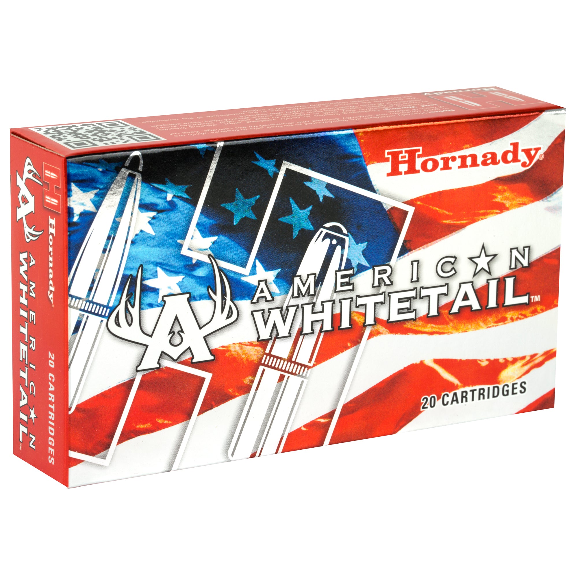 Hornady American Whitetail 308 Winchester 150-Grain InterLock Ammunition - 20 Rounds per Box