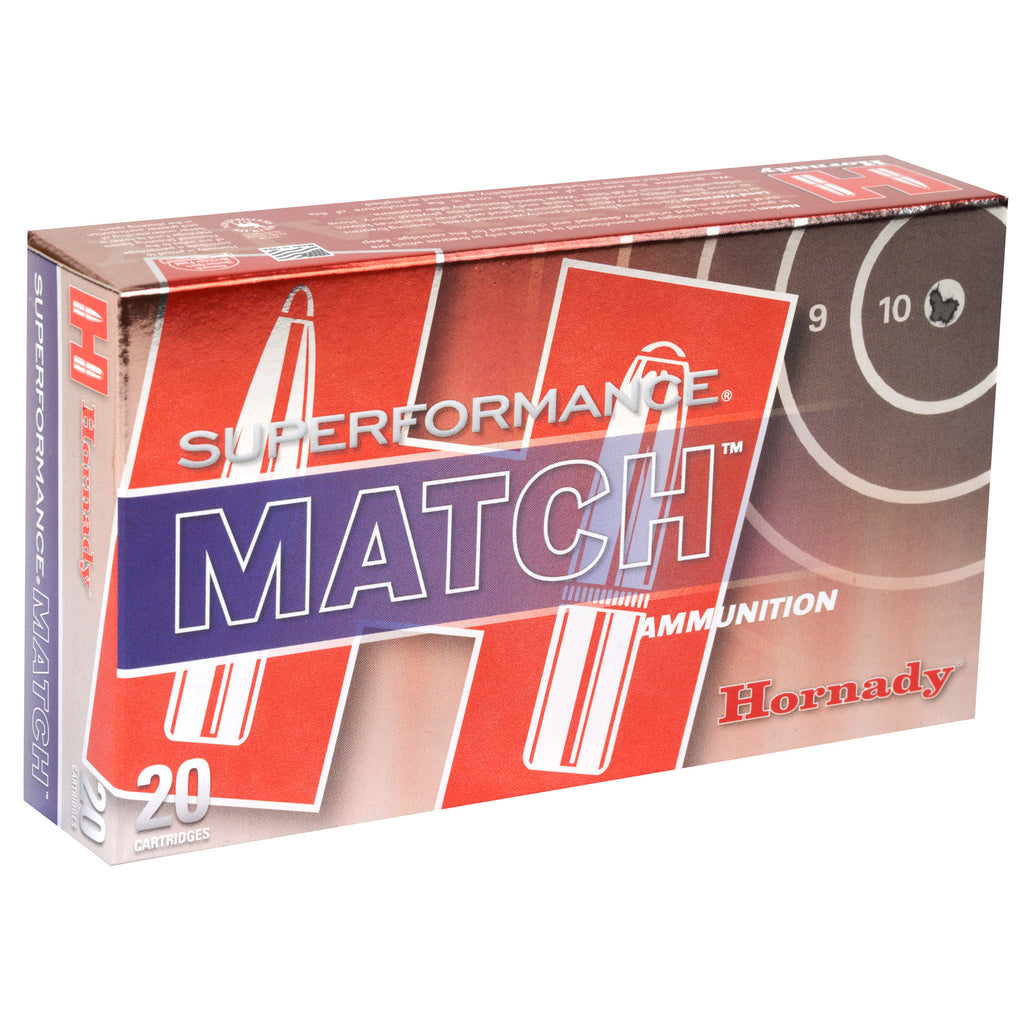 Hornady Superformance Match 168 Grain ELD Match Ammo for 308 Winchester - High-Performance Precision Rounds