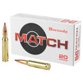 Hornady 308 Winchester 168 Grain ELD Match Rifle Ammunition – Precision Target Shooting