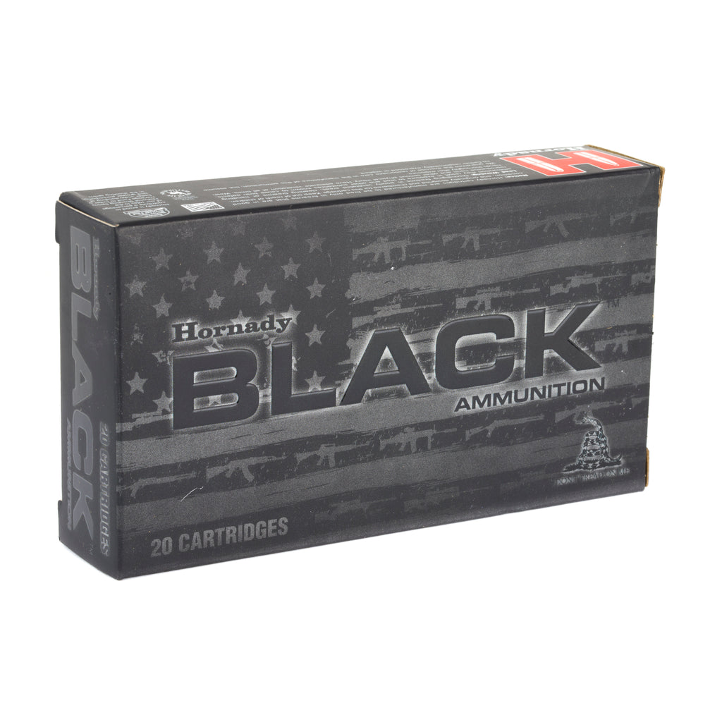 Hornady BLACK 308 Winchester 168 Grain AMAX Ammunition - 20 Rounds