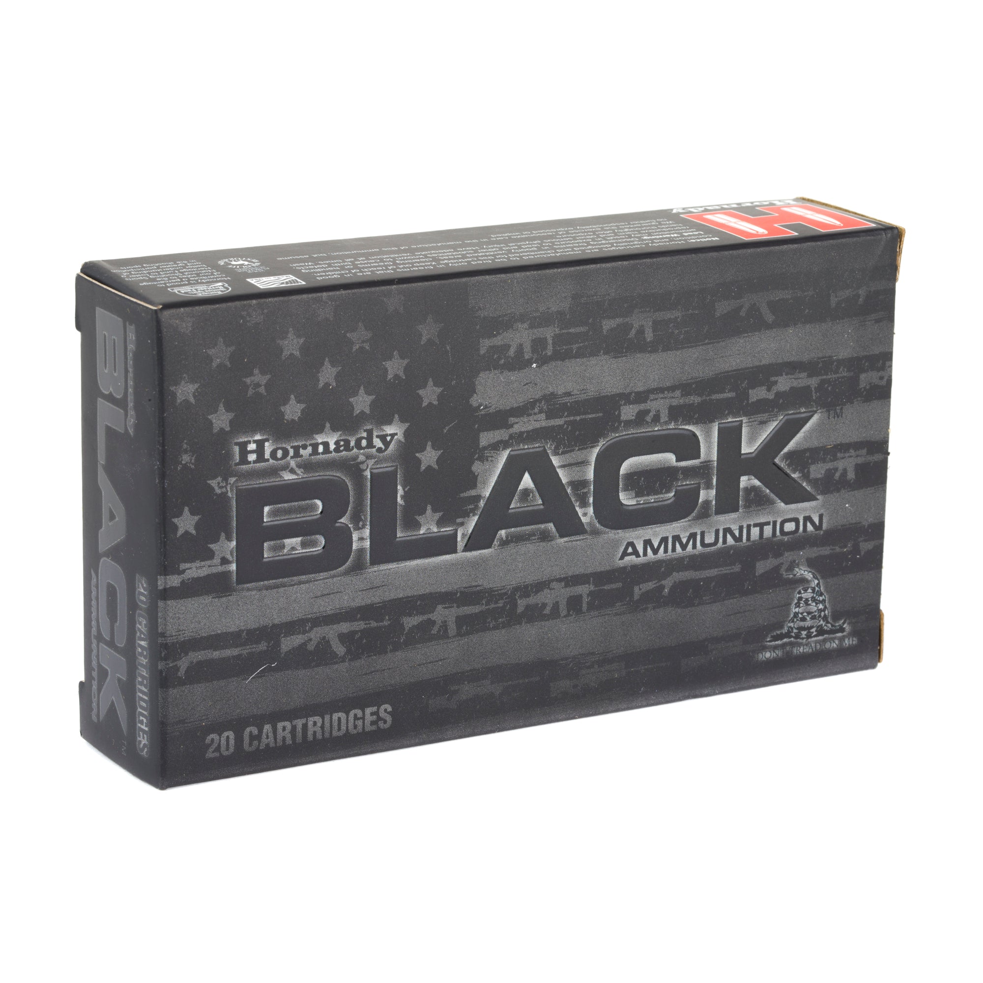 Hornady BLACK 308 Winchester 168 Grain AMAX Ammunition - 20 Rounds