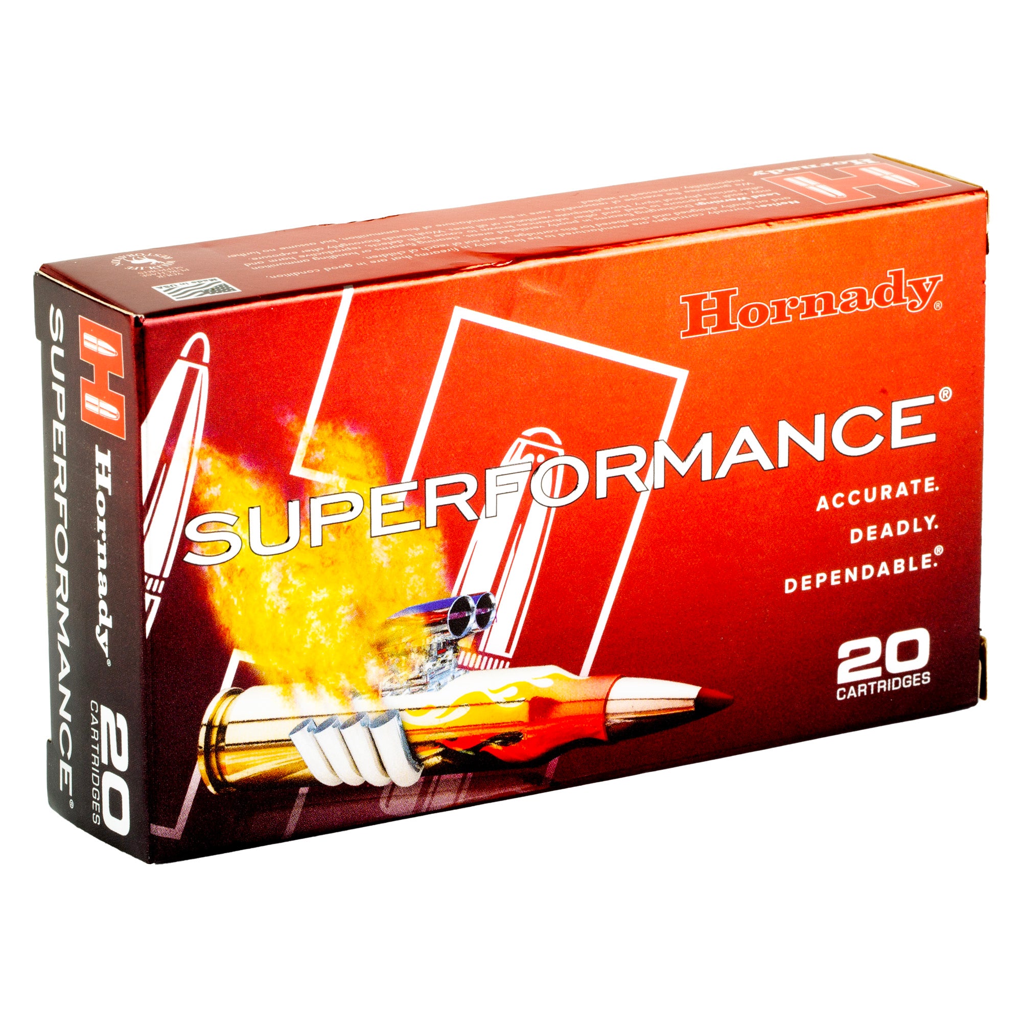 Hornady Superformance SST 257 Roberts 117 Grain Bullets (20 Count Box)