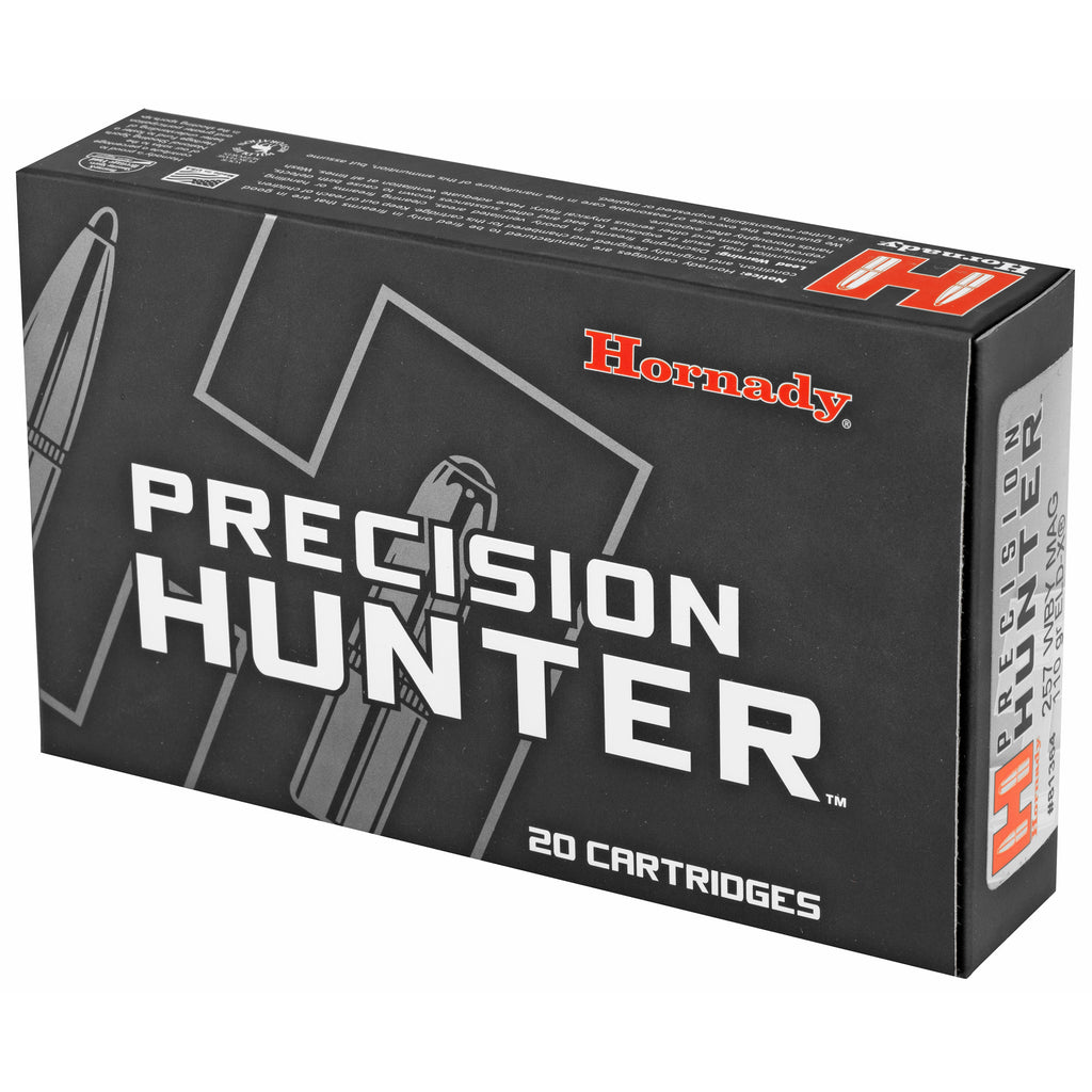 Hornady Precision Hunter ELD-X 110 Grain for 257 Weatherby Magnum – 20 Rounds