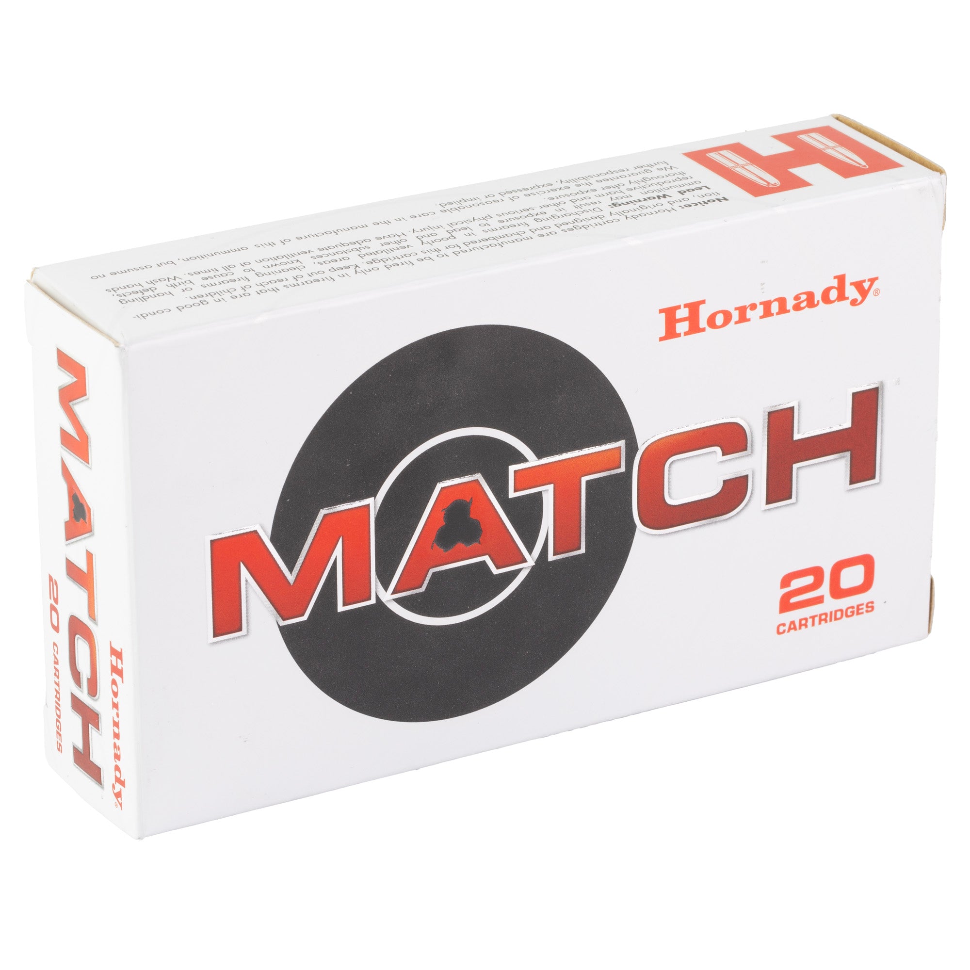 Hornady Match 25 Creedmoor ELD Match Ammunition - 134 Grain, 20 Rounds