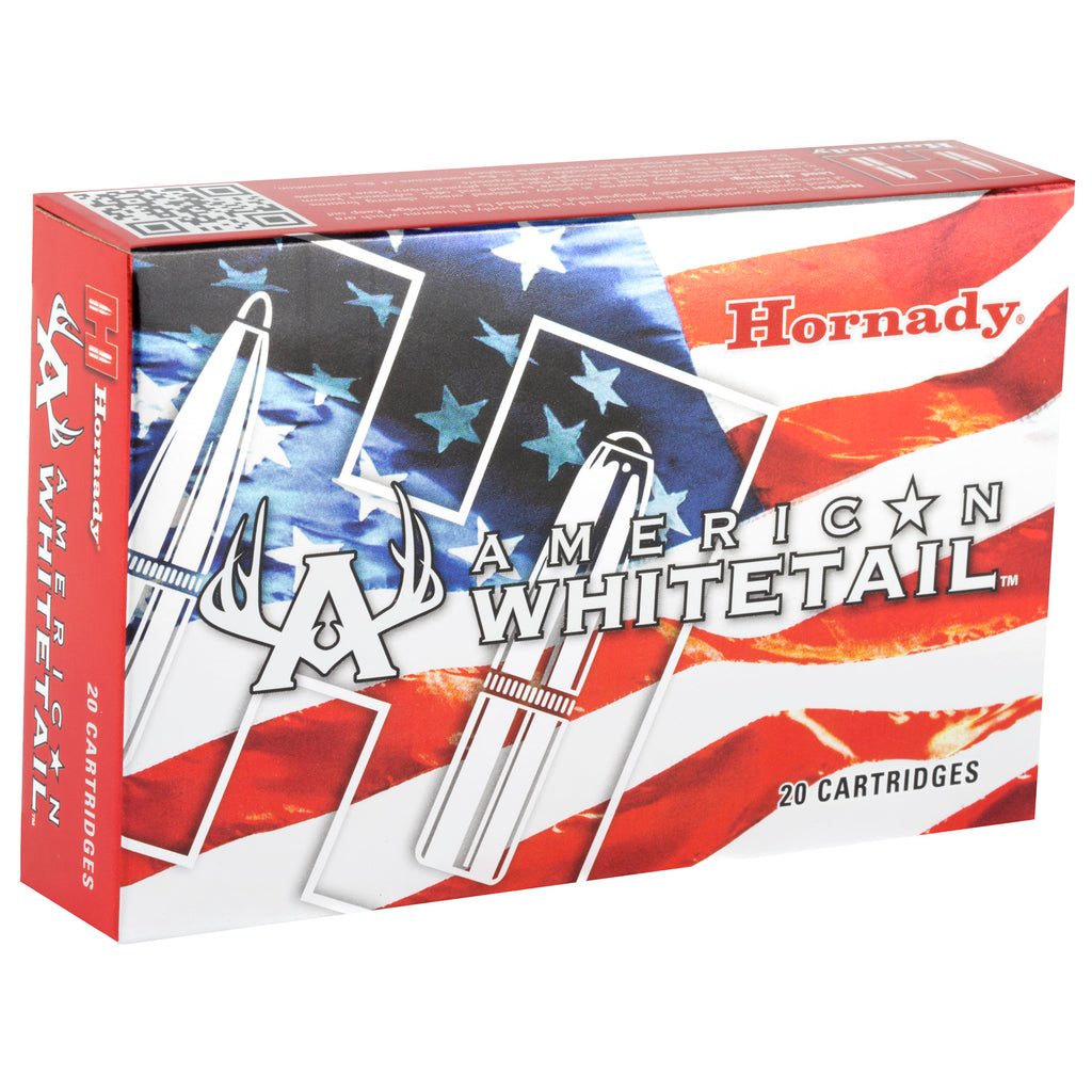 Hornady American Whitetail 25-06 Remington 117 Grain InterLock Rifle Ammunition - Box of 20