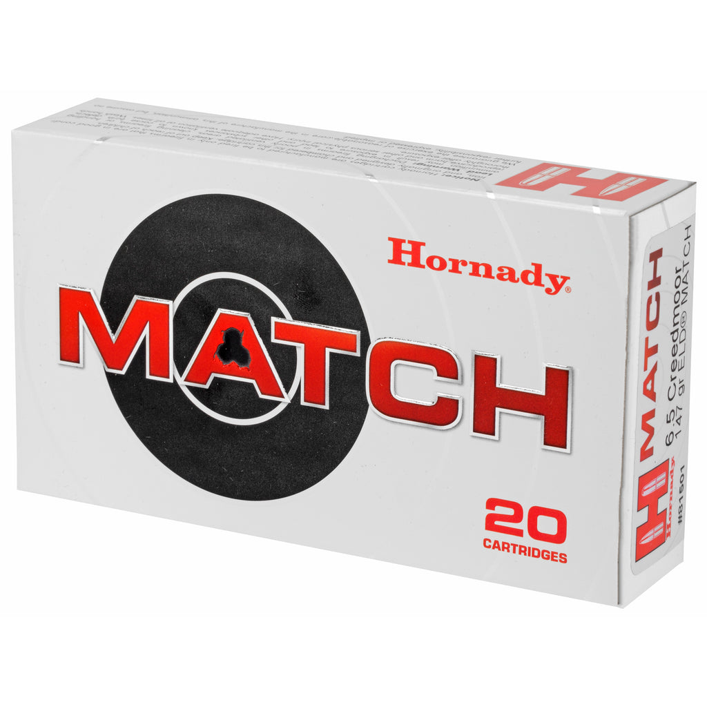 Hornady 6.5 Creedmoor Match ELD Match Bullets - 147 Grain, Box of 20