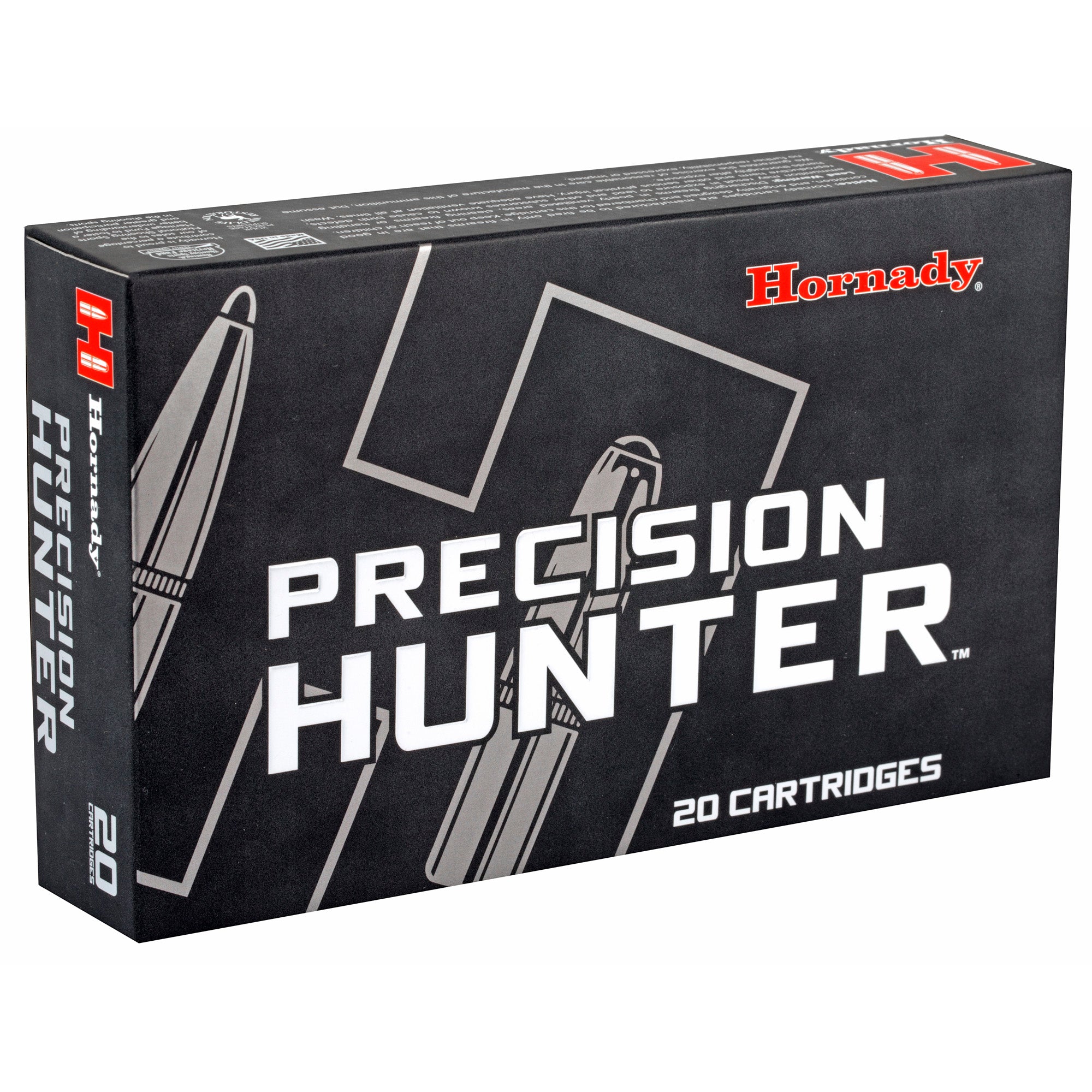 Hornady Precision Hunter 300 Winchester Magnum 200 Grain ELD-X Ammunition (20 Rounds per Box)
