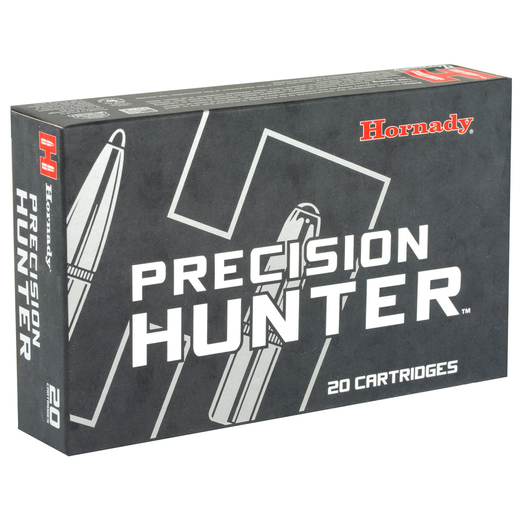 Hornady Precision Hunter 300 Remington Ultra Magnum ELD-X 220-Grain Ammunition, 20 Rounds Per Box